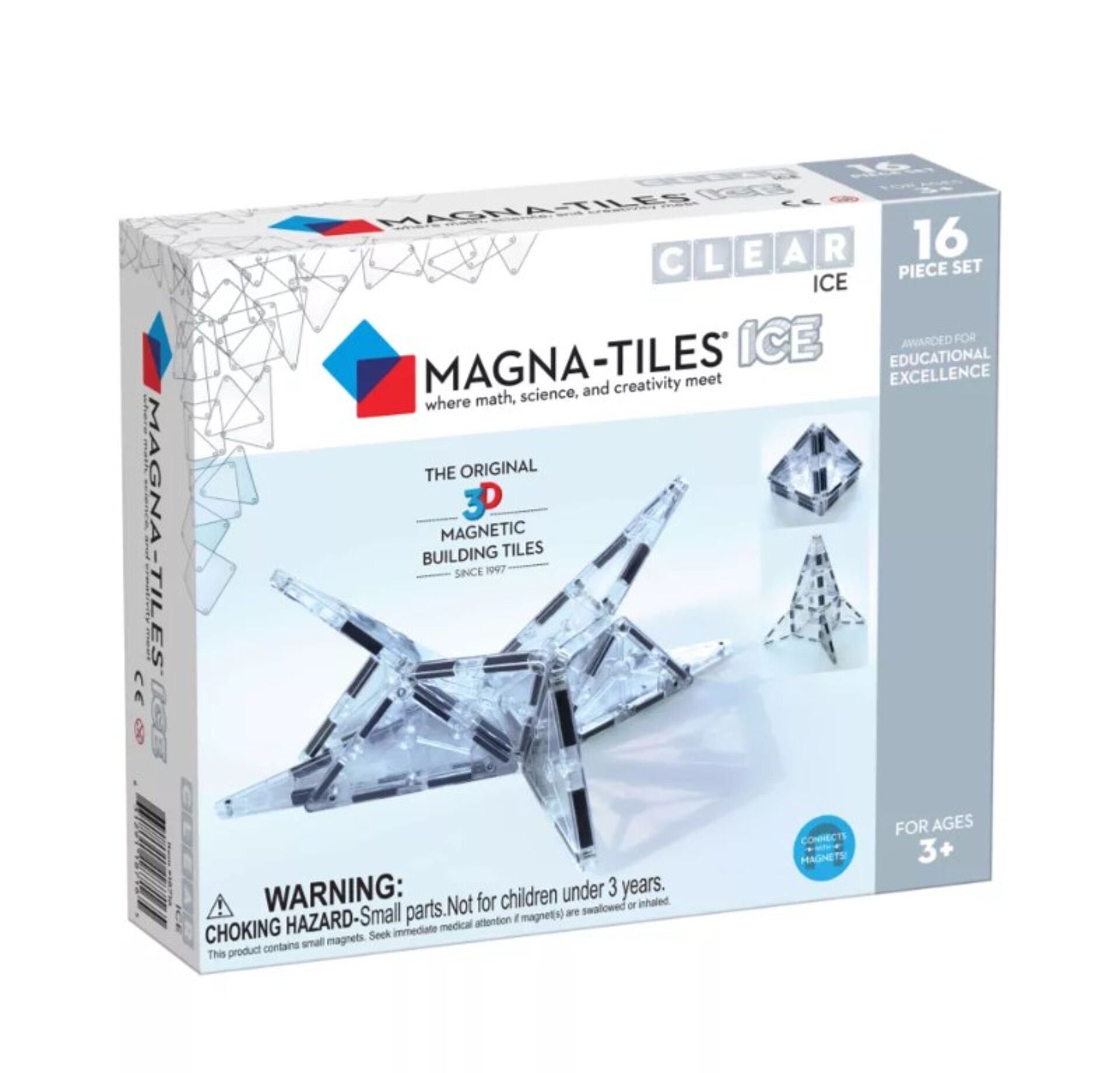 Magna-Tiles kit ice 16 osaa