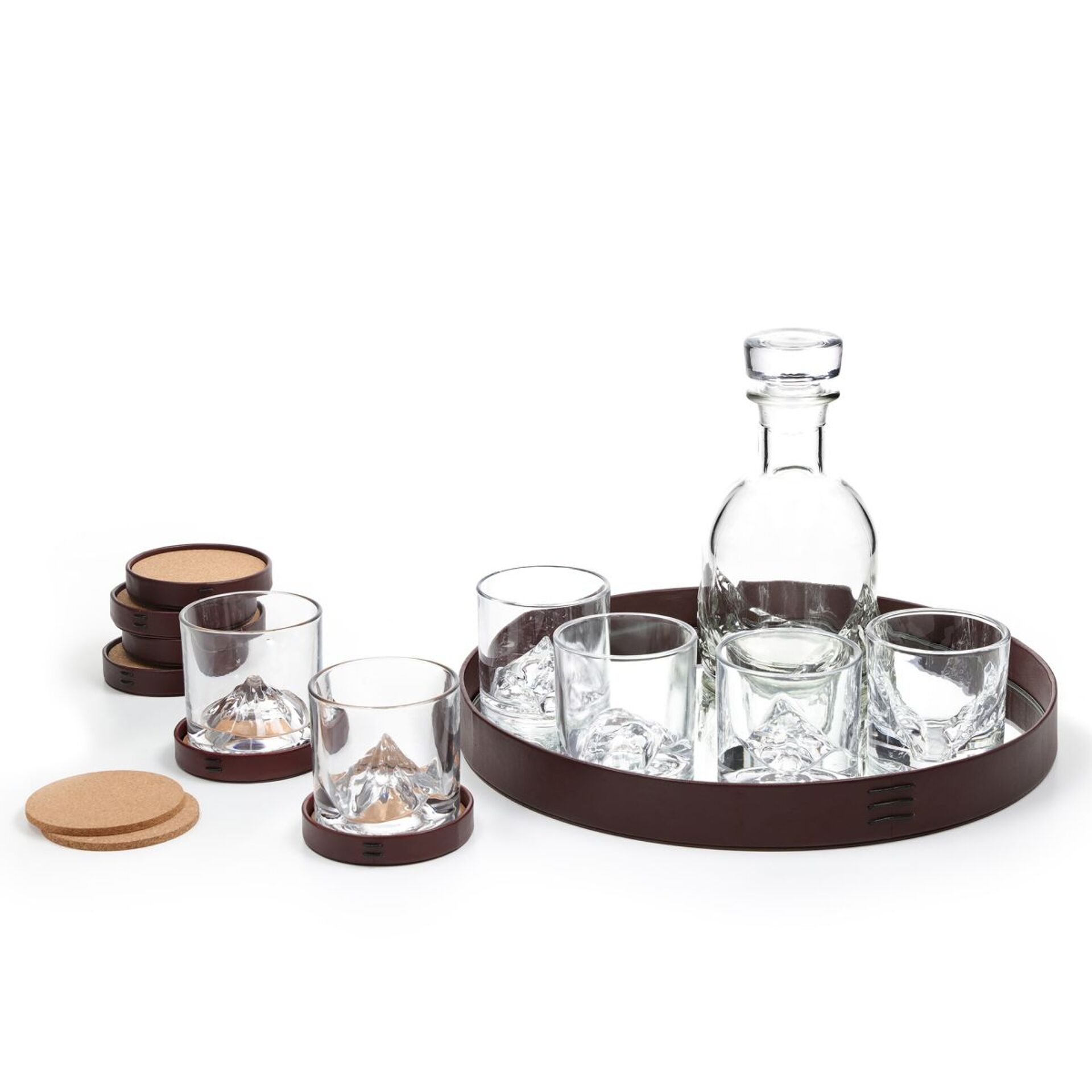 LIITON Kristallen Whiskey-set