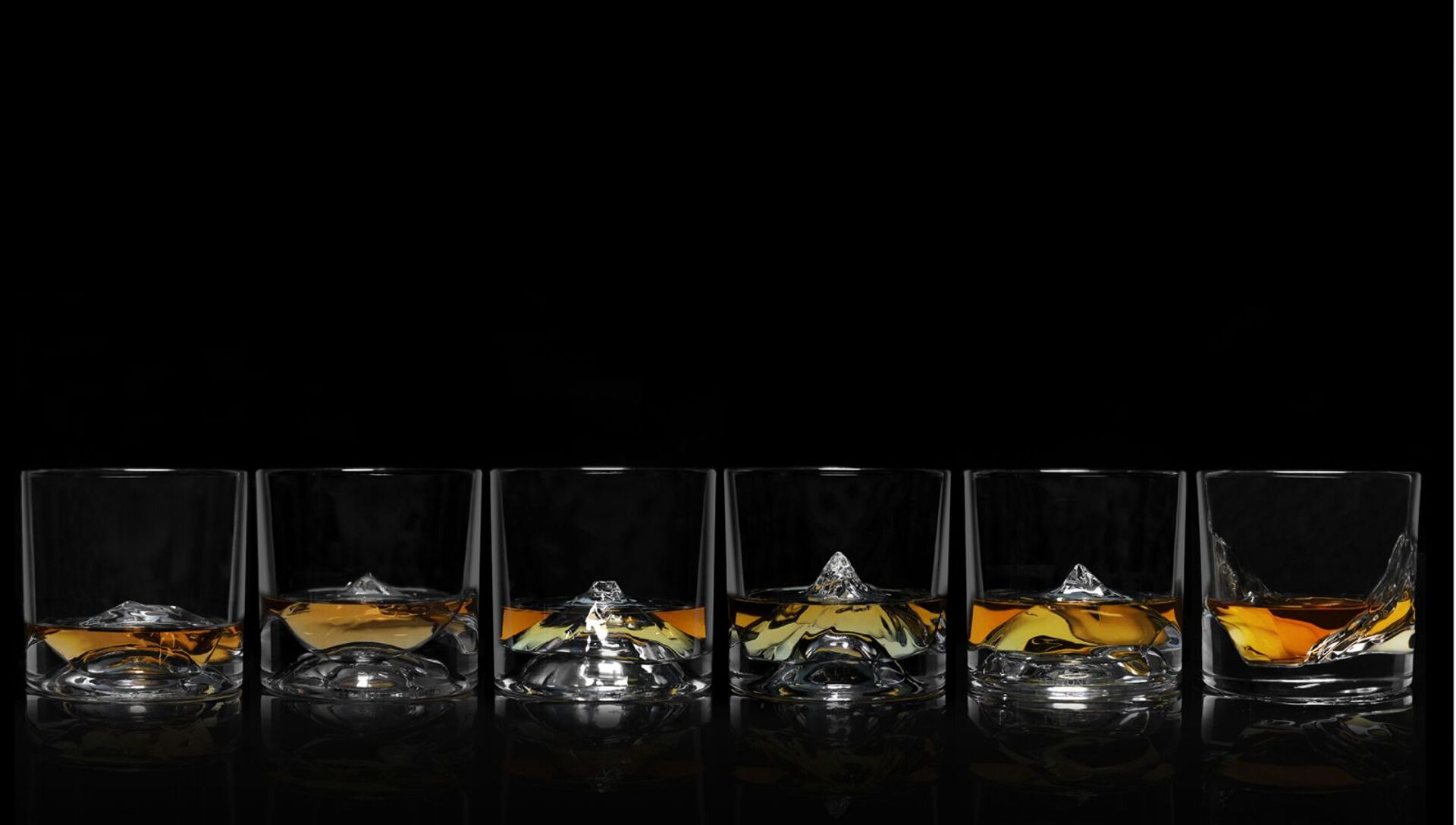 LIITON Kristallen Whiskey-set