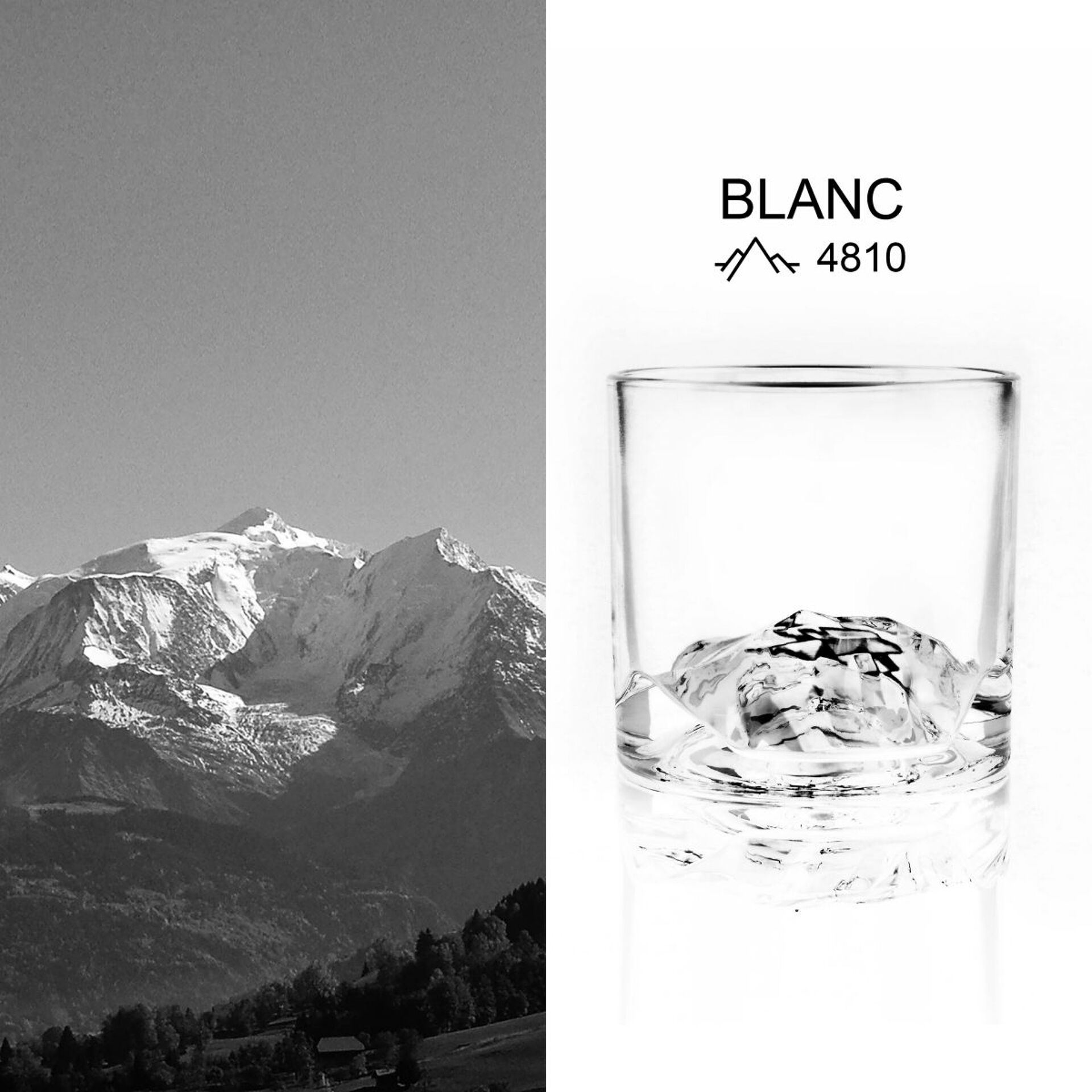 LIITON Kristall-Whiskey-Gläser 2er-Set Topographie-Gläser