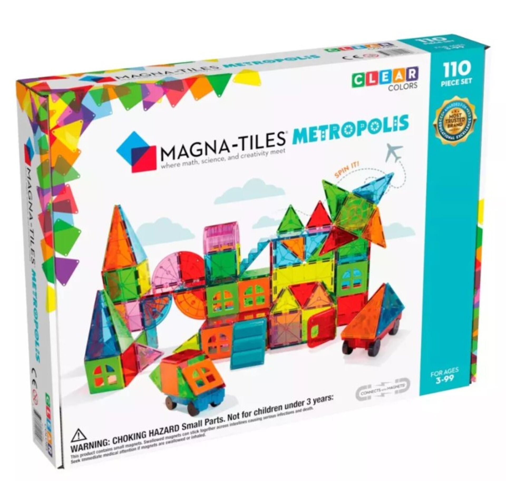 Magna-Tiles Metropolis 110 peças