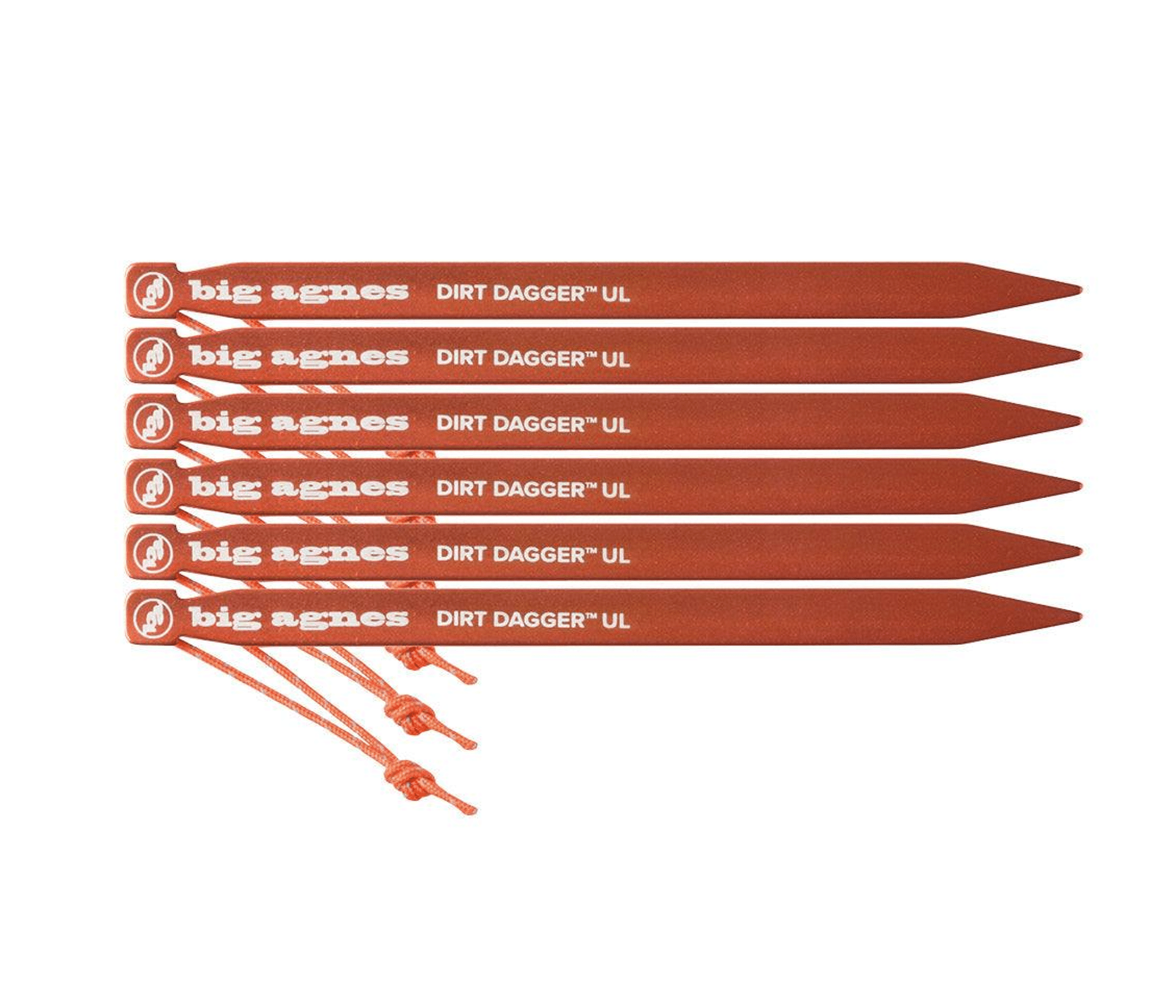 Big Agnes Dirt Dagger™ UL klinovi za šator