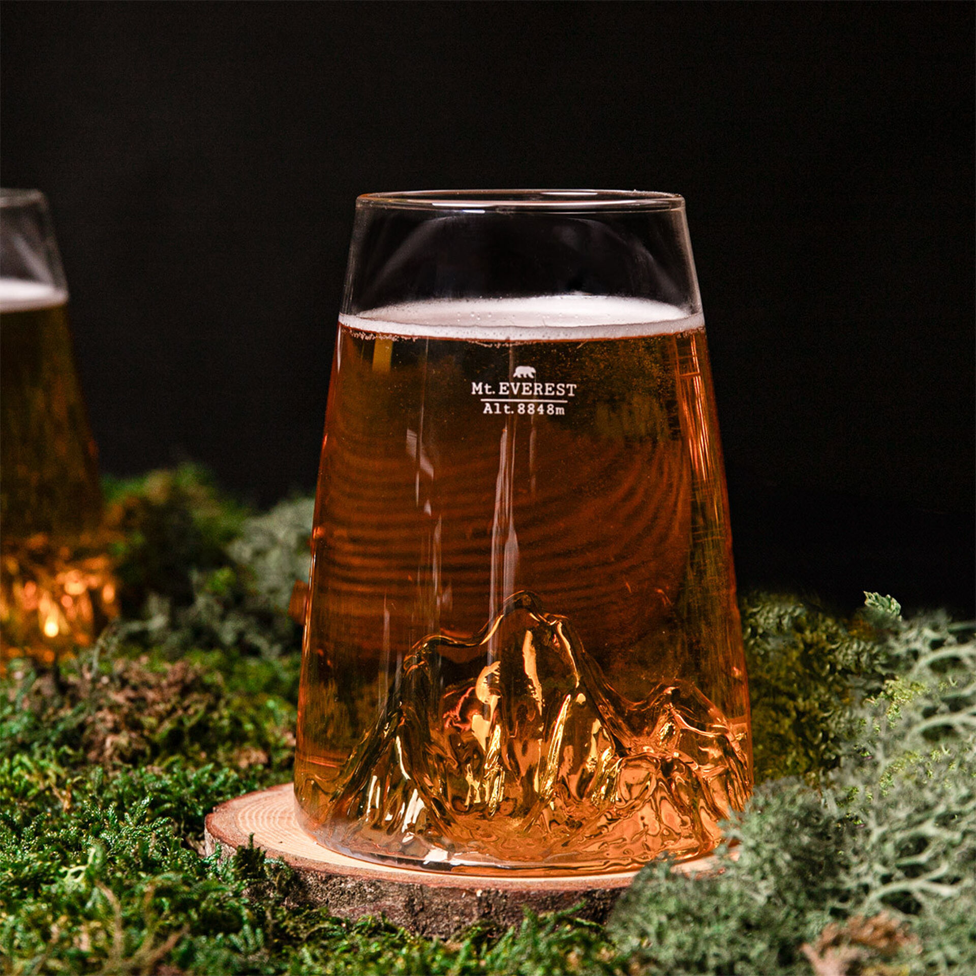 Bicchiere topografico Alaskan Maker Long Drink
