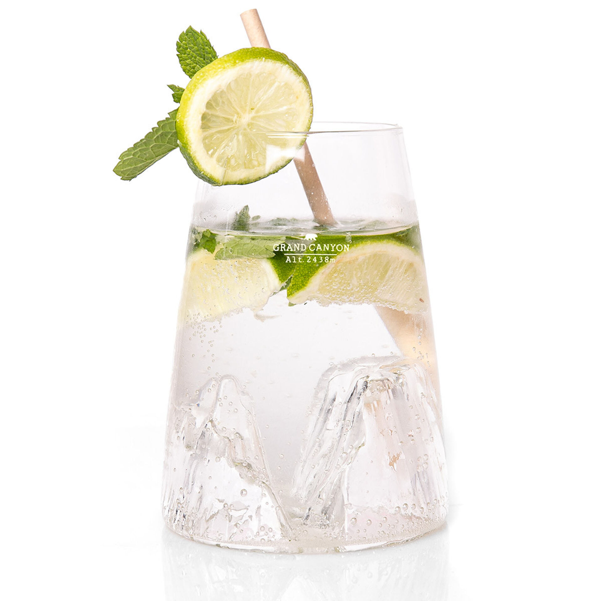 Bicchiere topografico Alaskan Maker Long Drink
