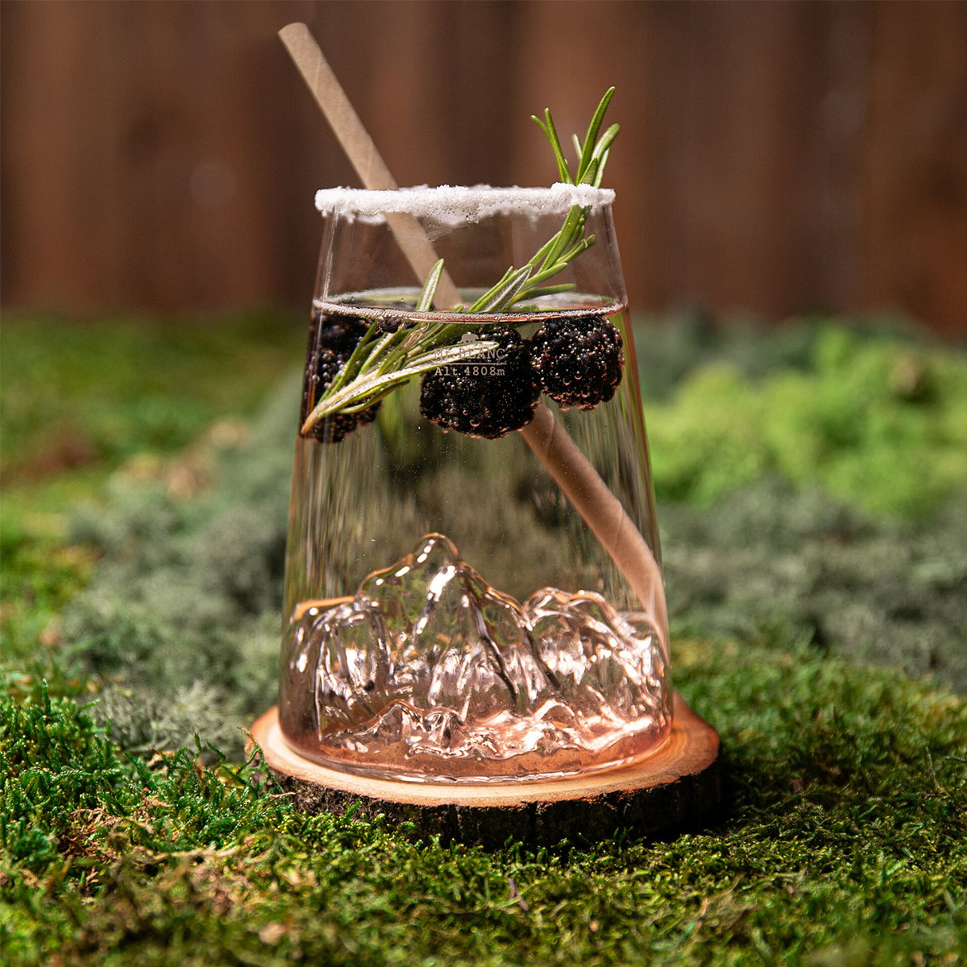 Bicchiere topografico Alaskan Maker Long Drink