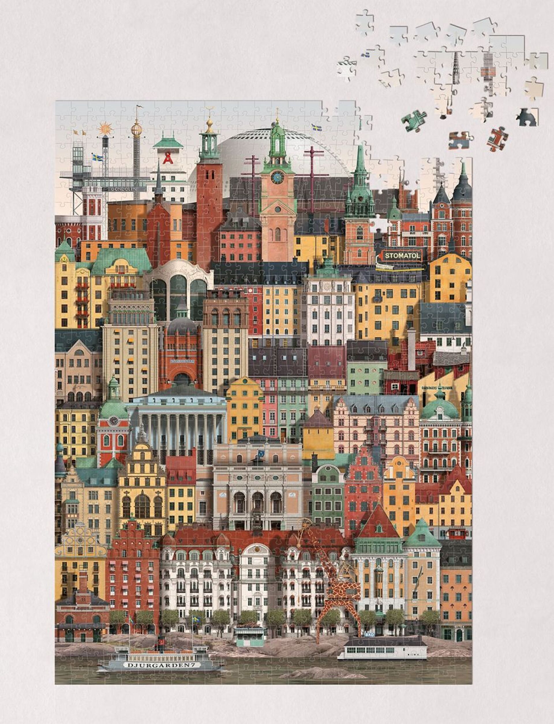 Martin Schwartz 1000 kusové puzzle