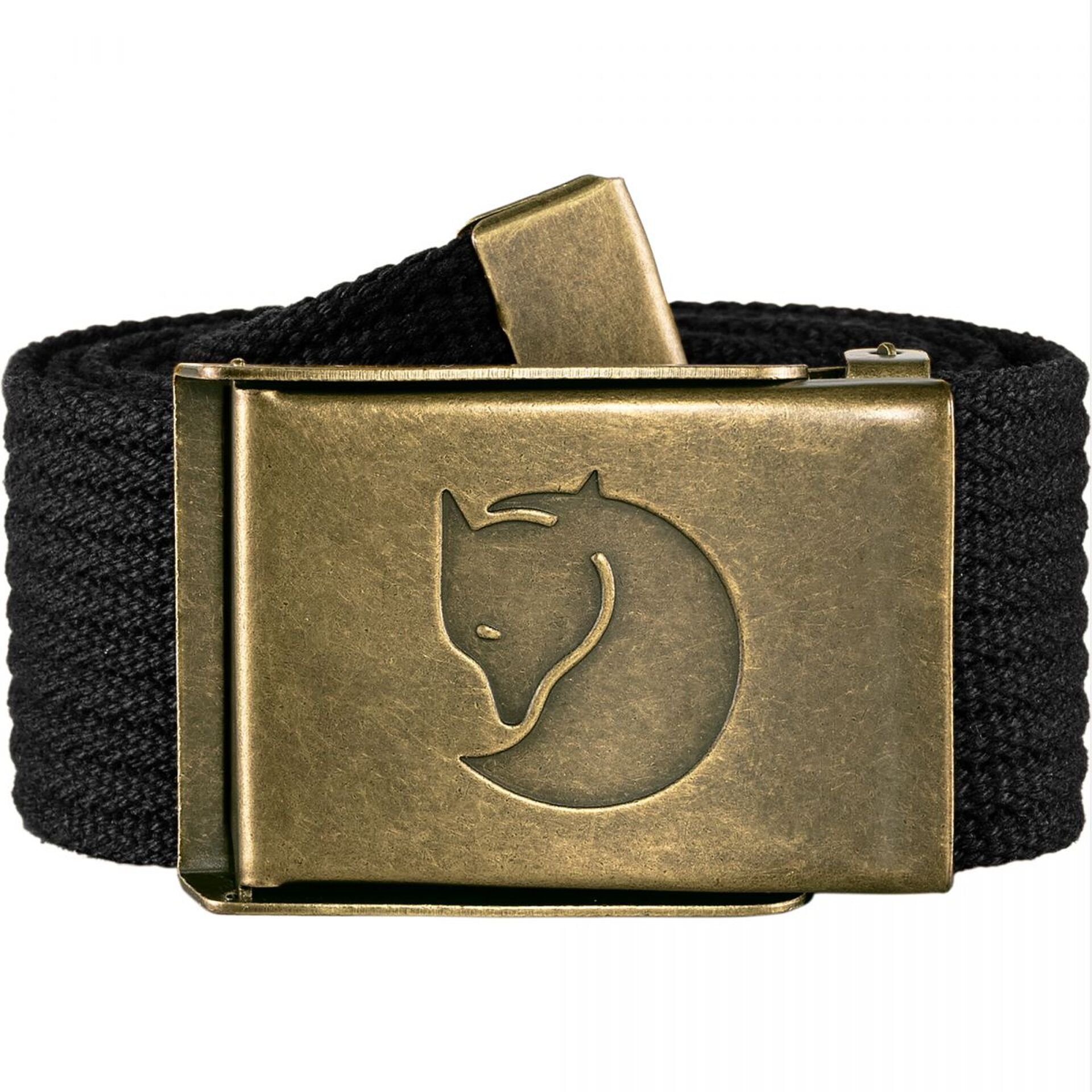 Fjallraven Brass Belt - Black Fjallraven Brass Belt - Black