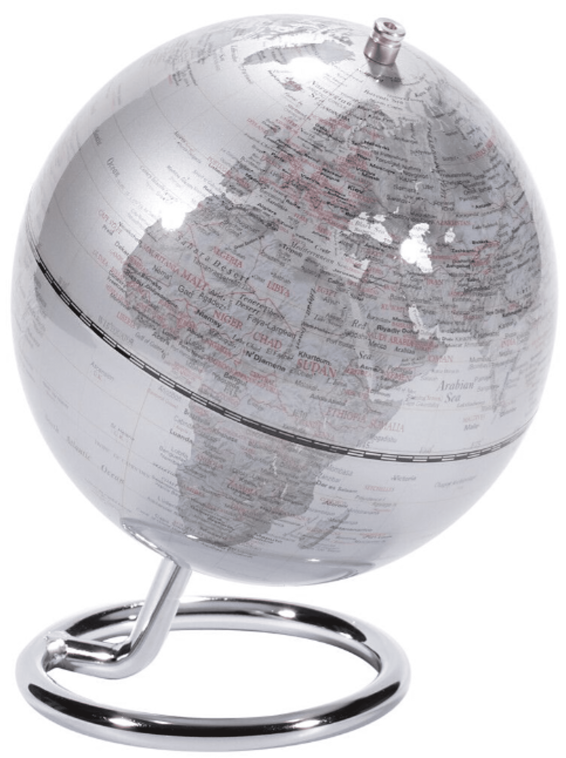 Mini globo terrestre Emform Galilei Branco 13cm