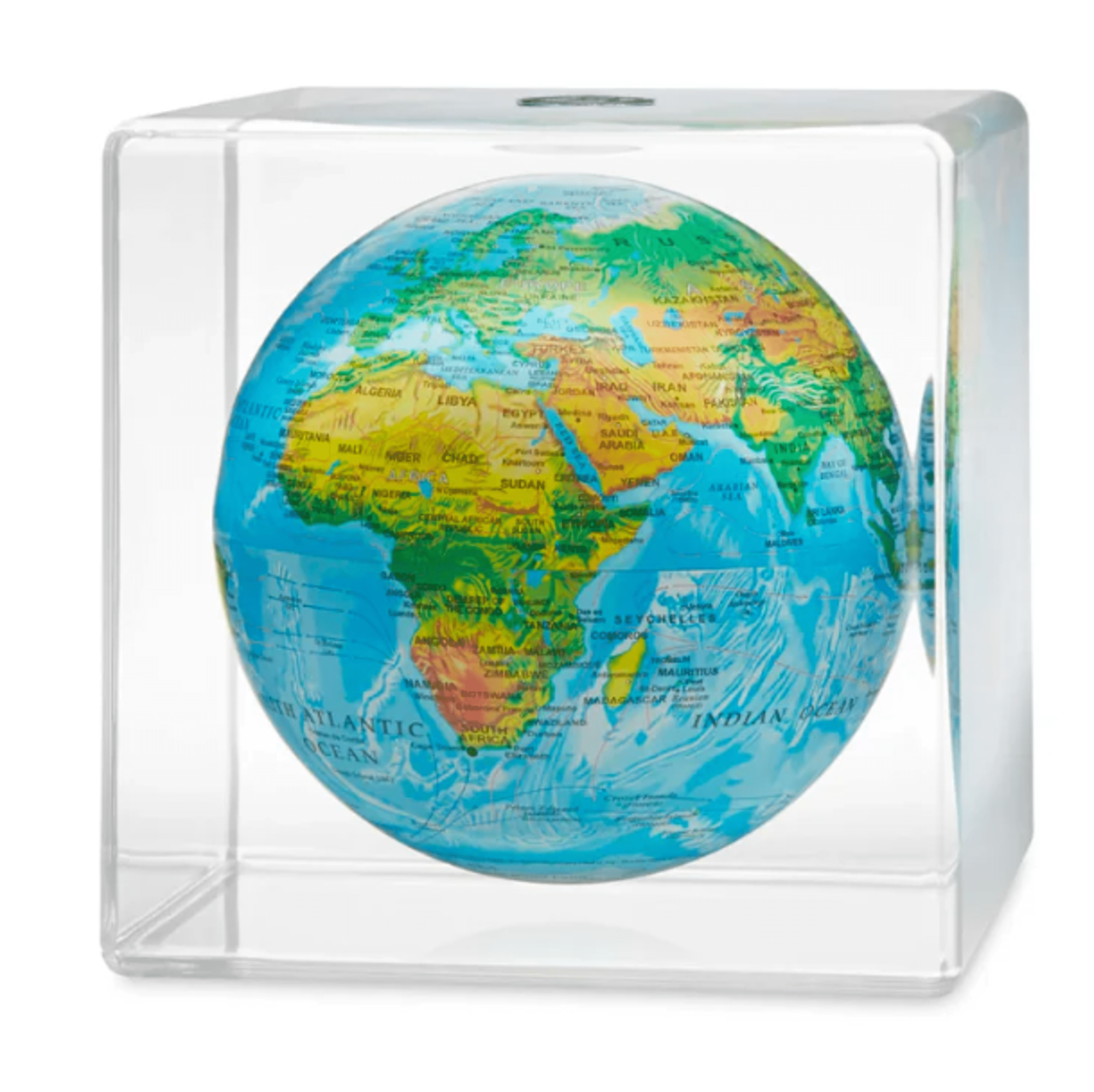 MOVA  5" Relief map blue Cube