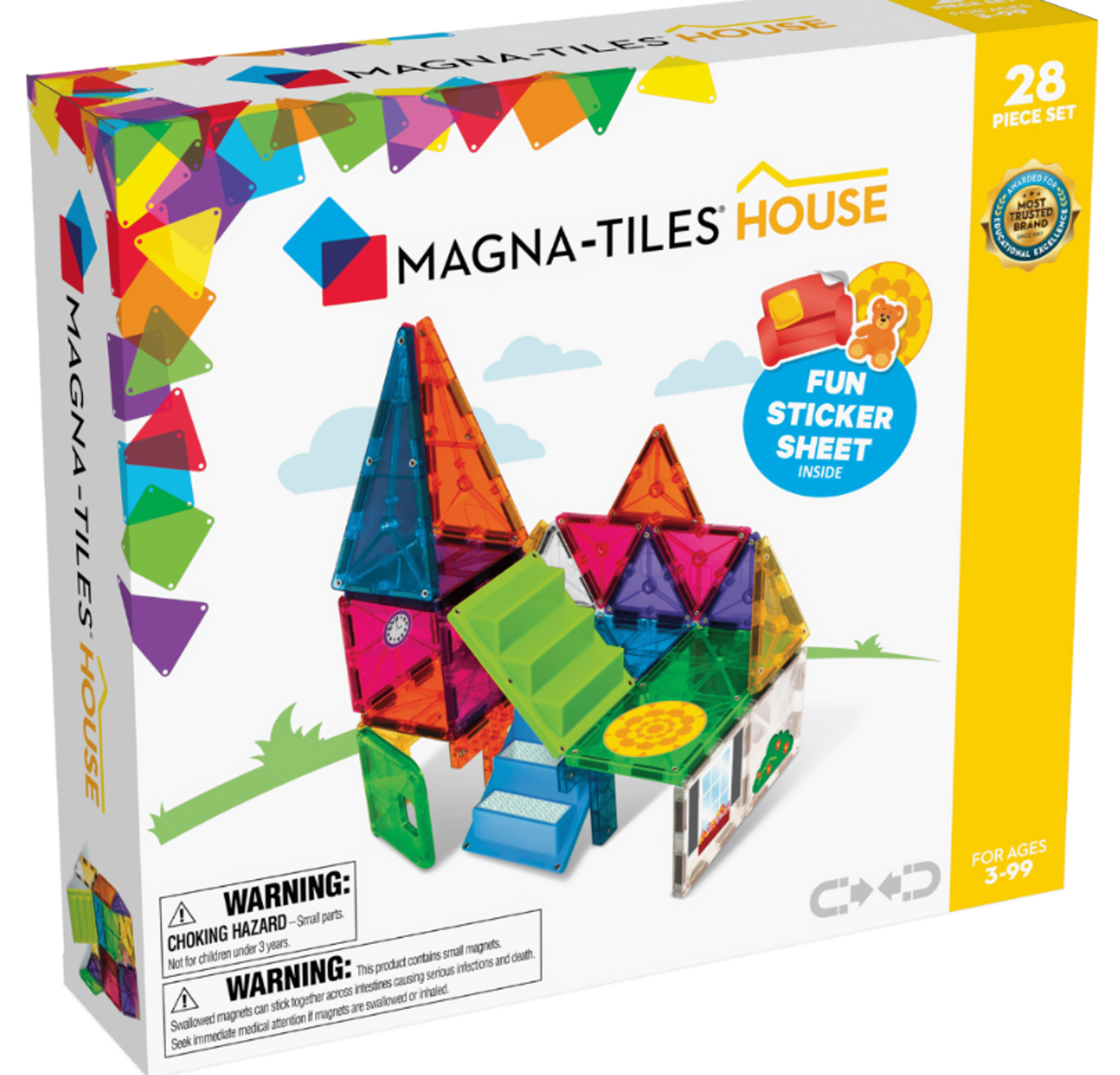 Magna-Tiles House 28-Piece building set