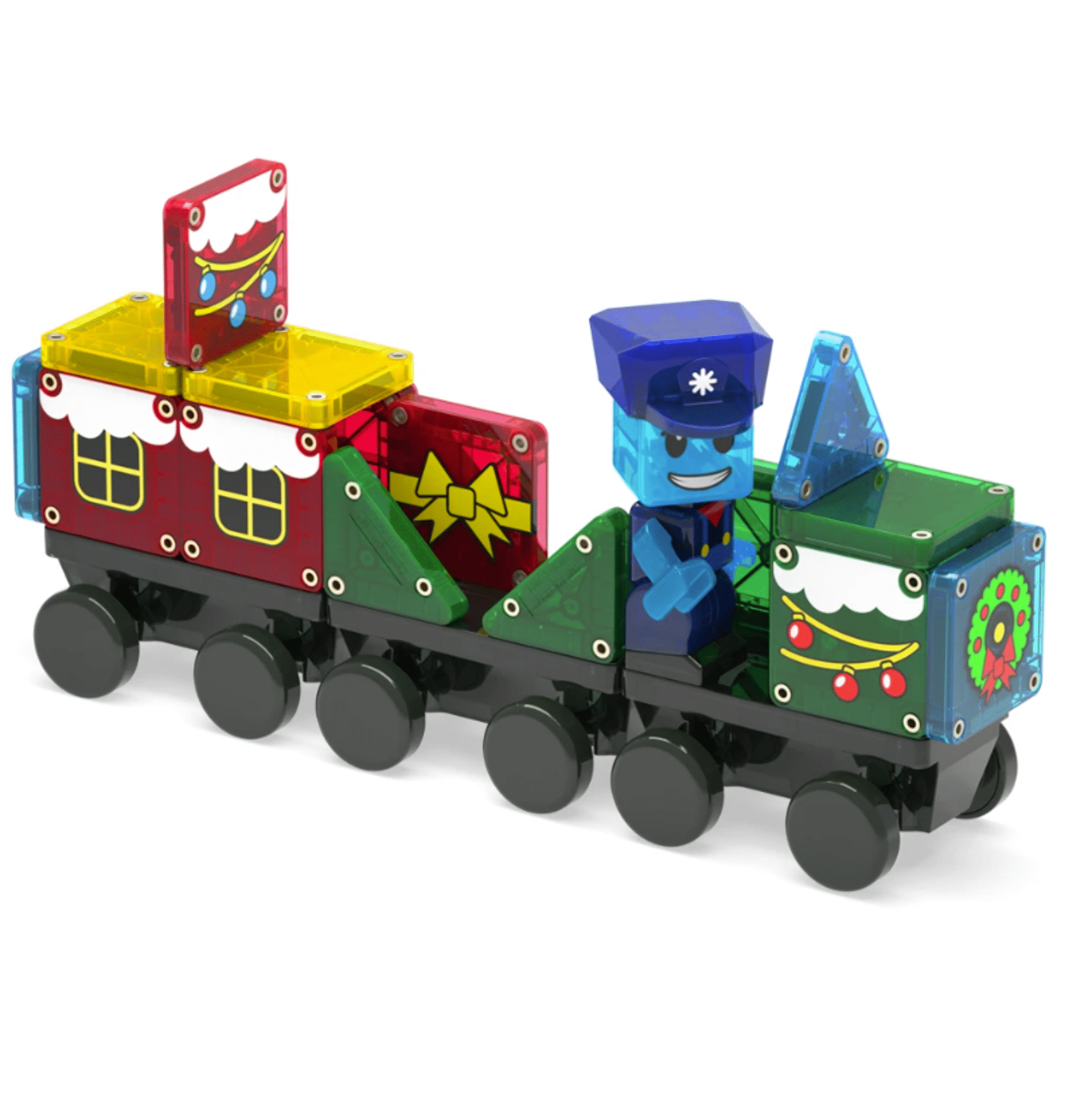 Magna-Tiles Magnetic Rail Racers Deluxe 90 piese