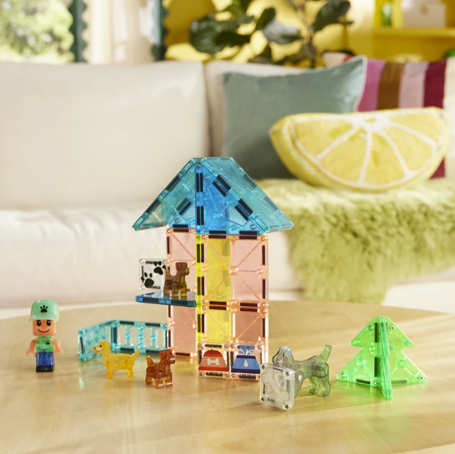 Magna-Tiles microMAGS Puppy Park 27 dielov