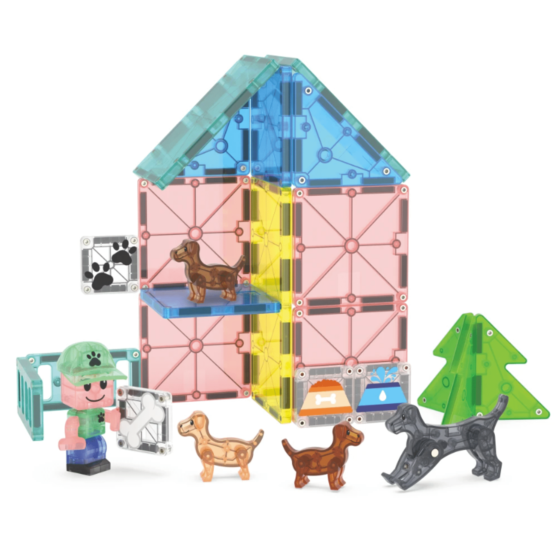 Magna-Tiles microMAGS Puppy Park 27 dielov