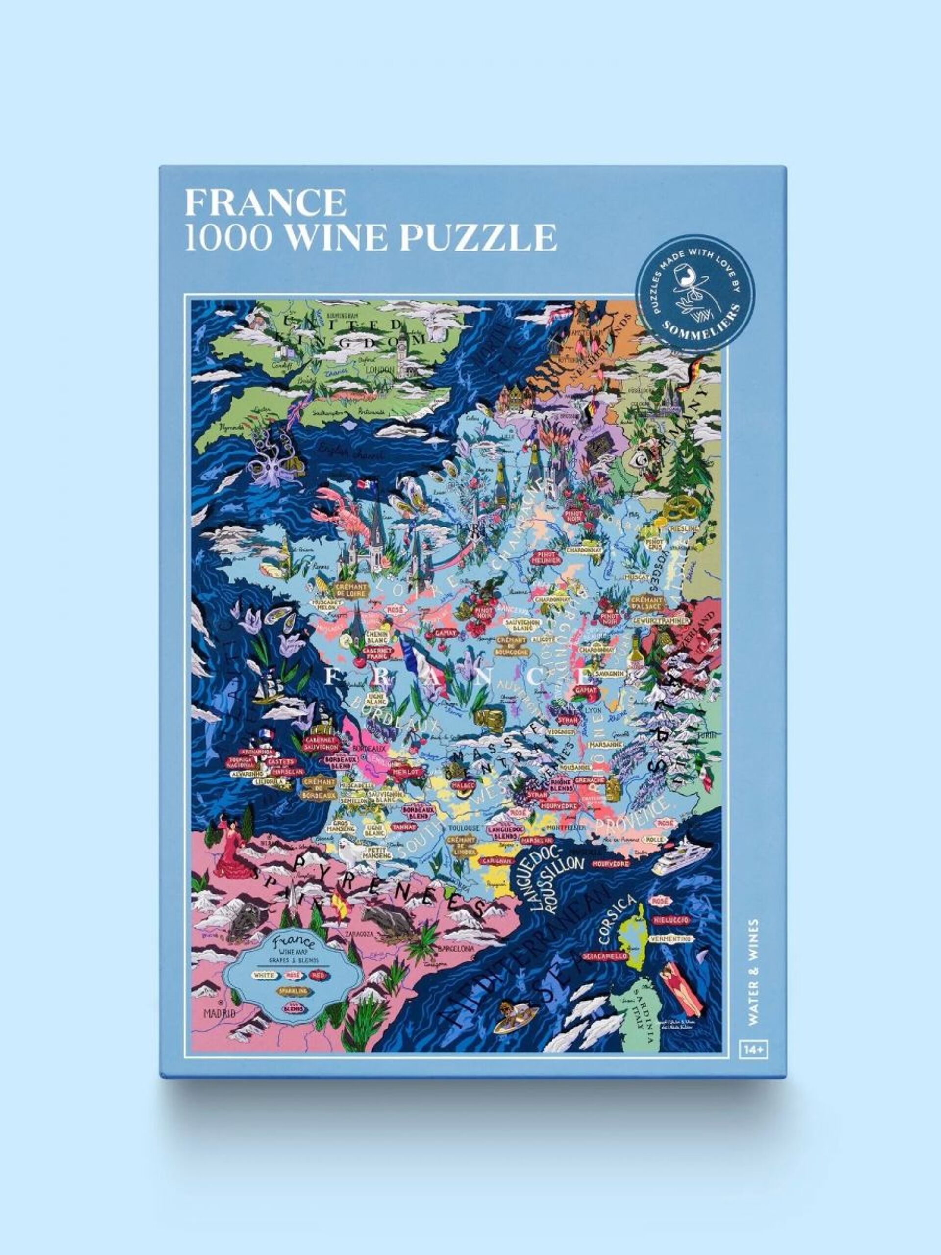 Water and Wines Francie puzzle