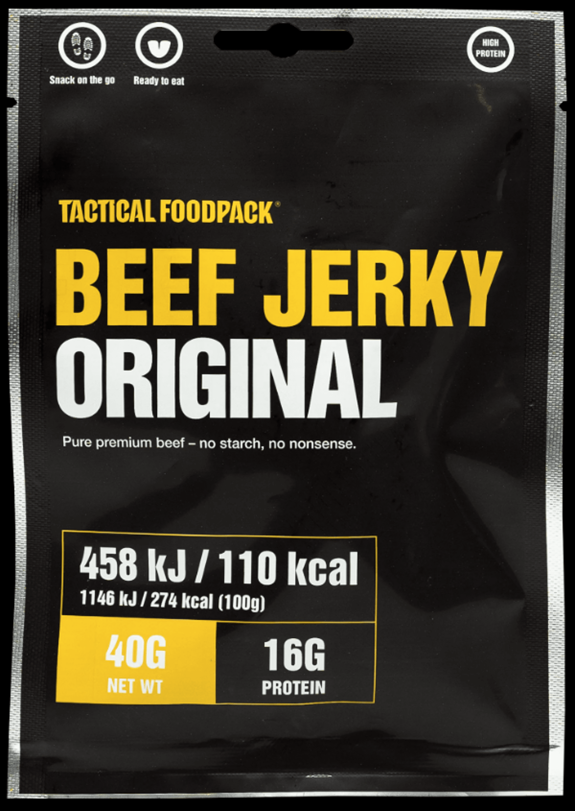 Foodpack tattico 40g Jerky