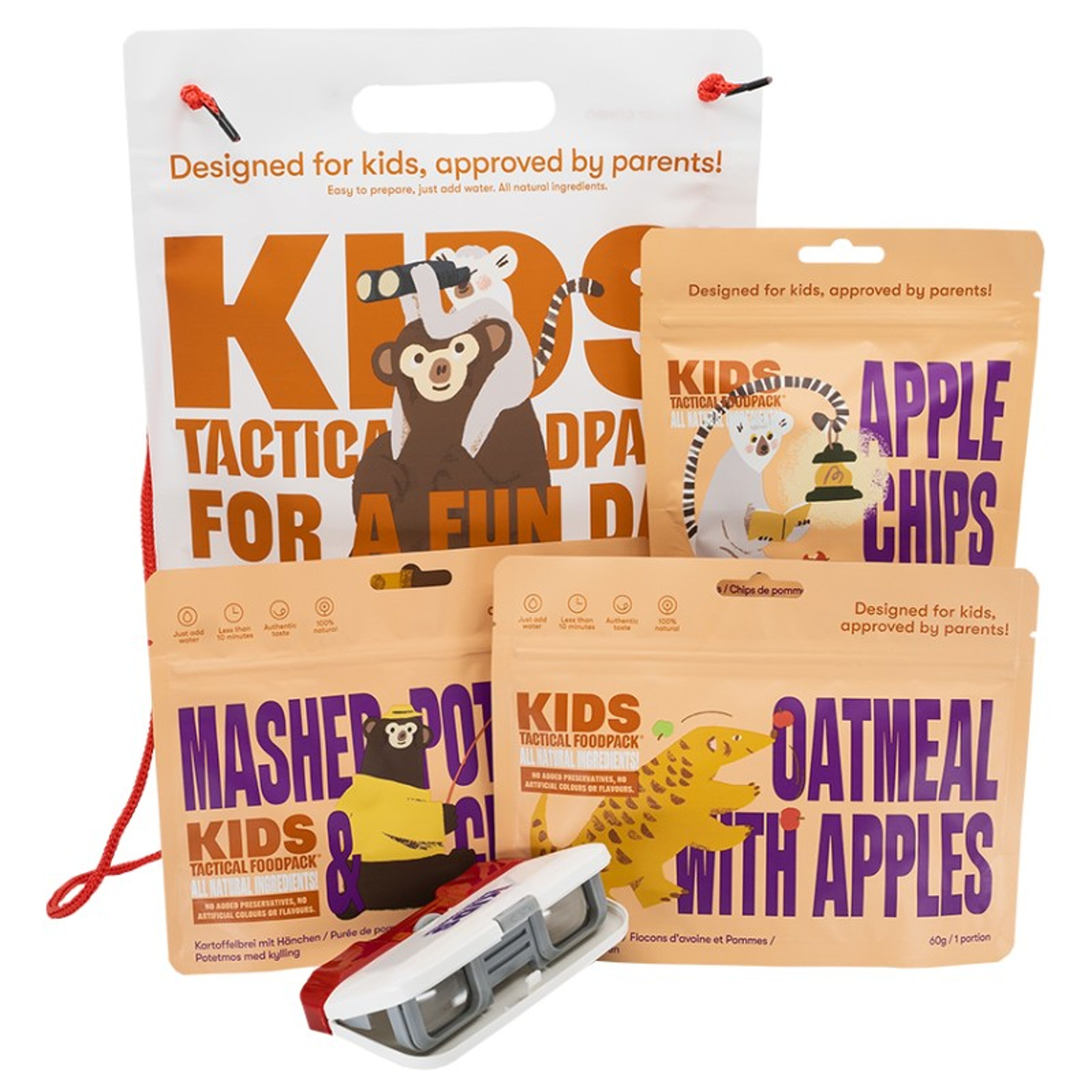 Tactical Foodpack Kids Combo Desert Postre combinado para niños