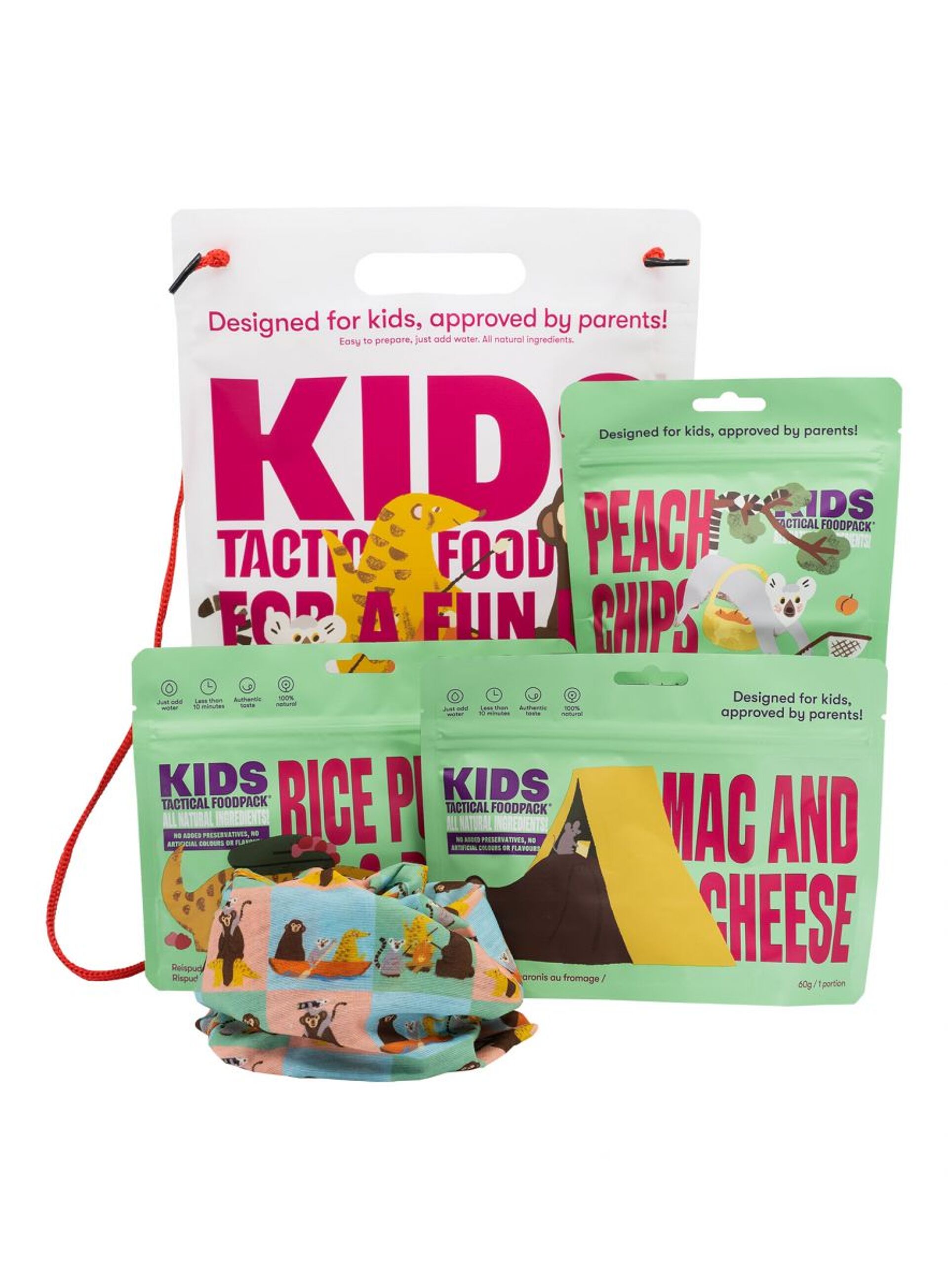 Foodpack Tactical Kids Combo Forest