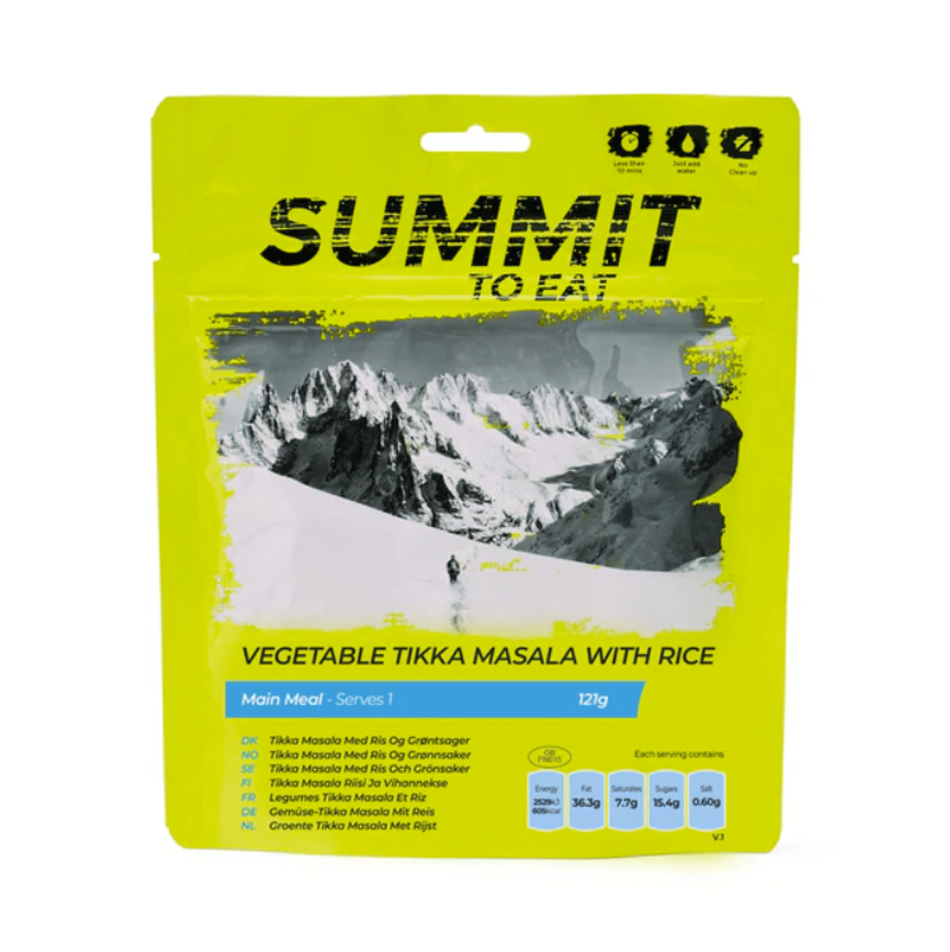 Summit to Eat Vegetable Tikka Masala with rice 121g