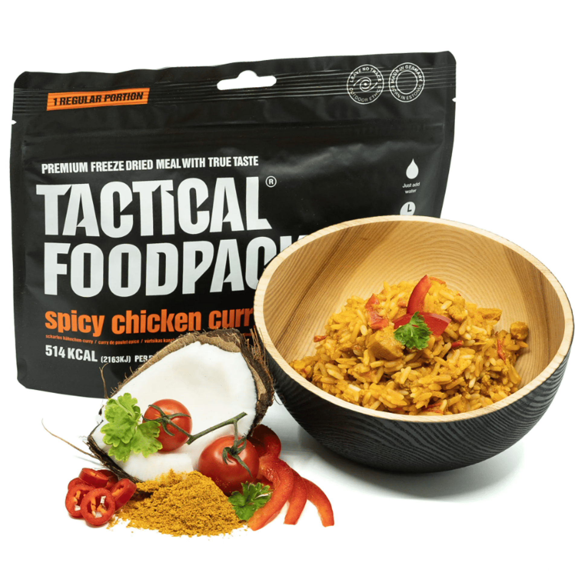 Tactical Foodpack Caril de Frango Picante 120g