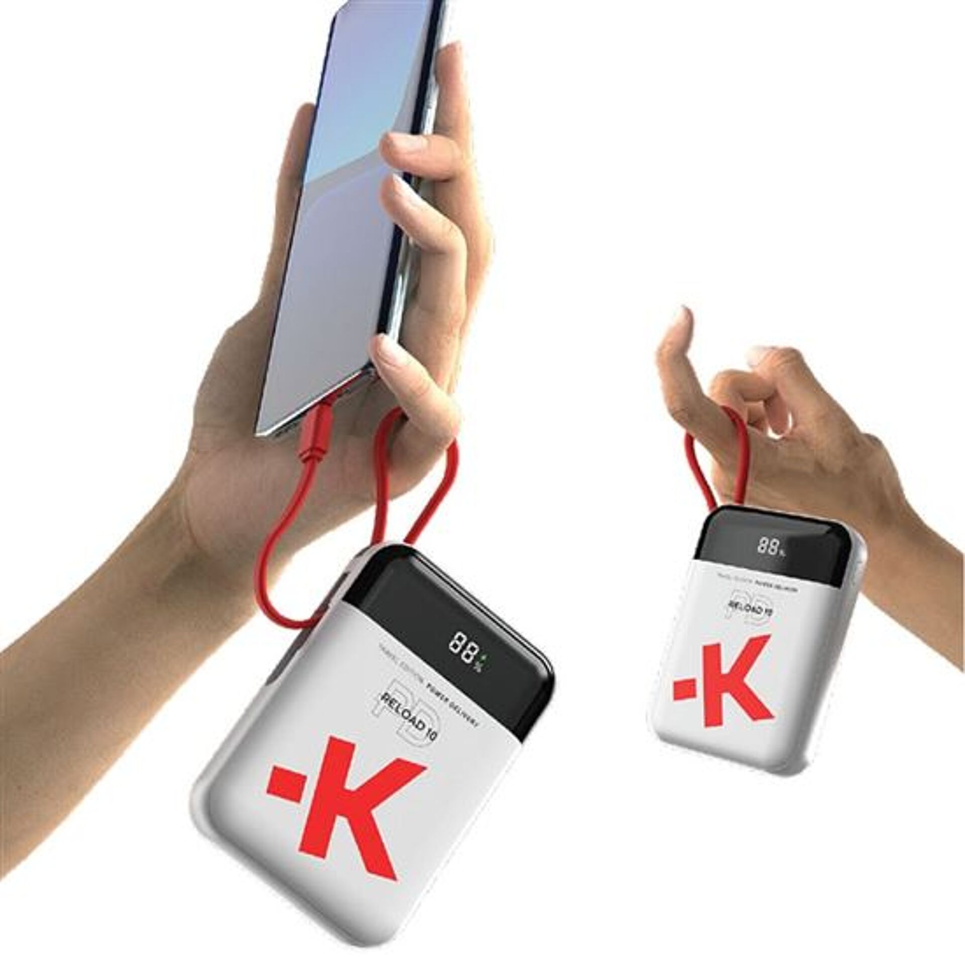 SKROSS power bank Reload 10 Travel, 20W PD, 10 000mAh, USB A+C