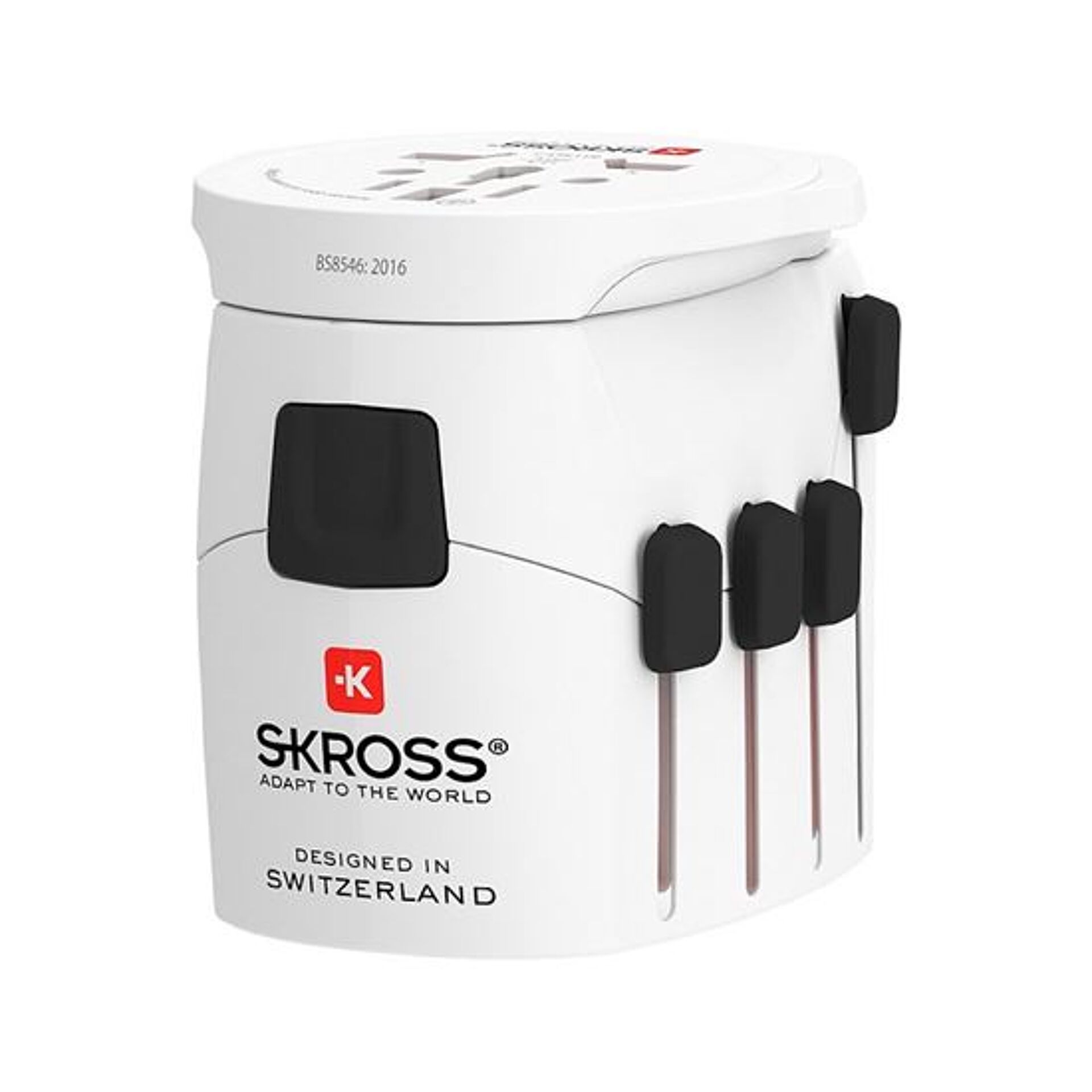 SKROSS matkasovitin PRO+ USB AC30PD, universaali, maadoitettu, USB A+C 30W PD