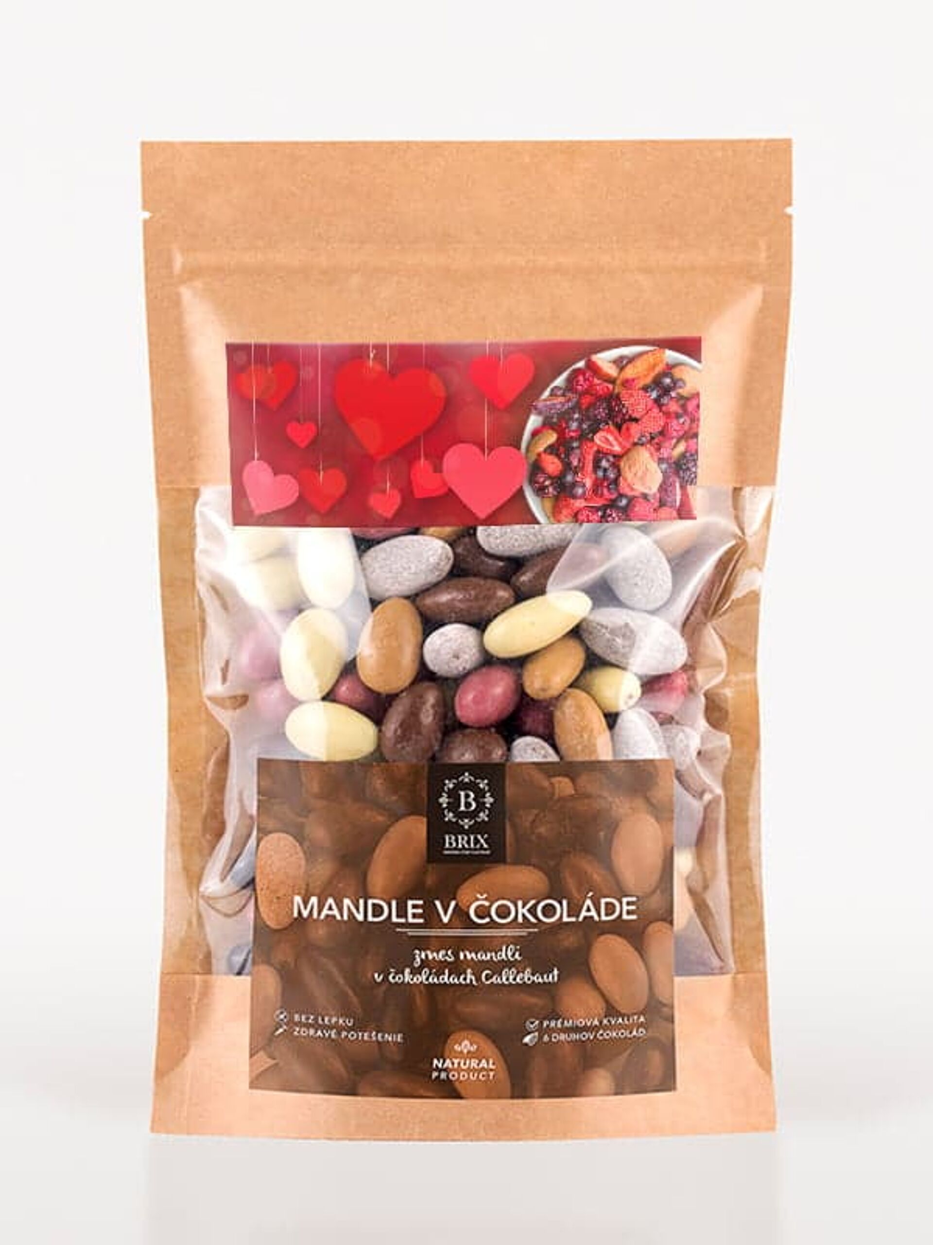BRIX Gift Almonds in Chocolate 450g