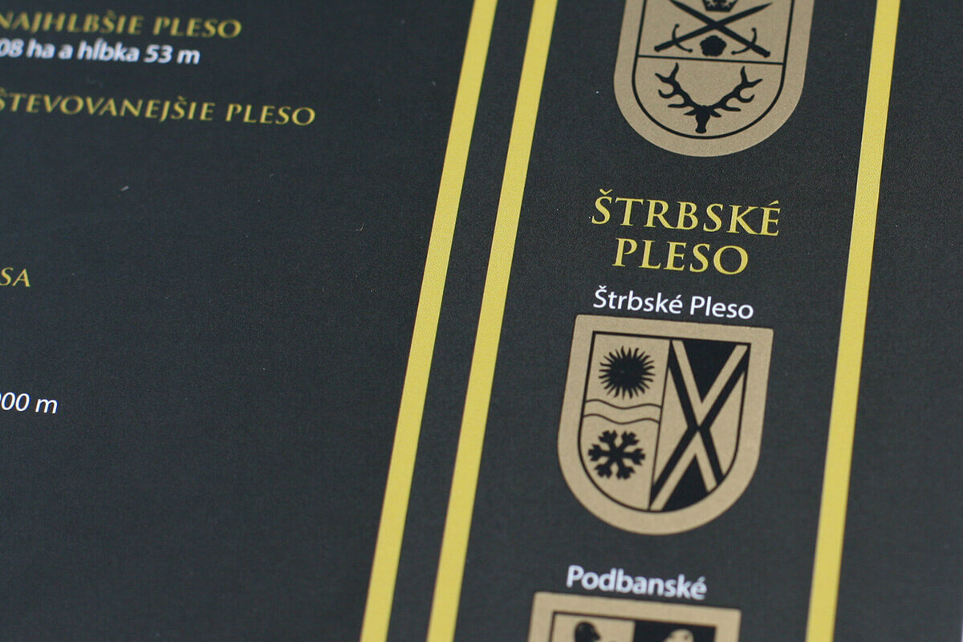 Карта на Западните, Белянските и Високите Татри