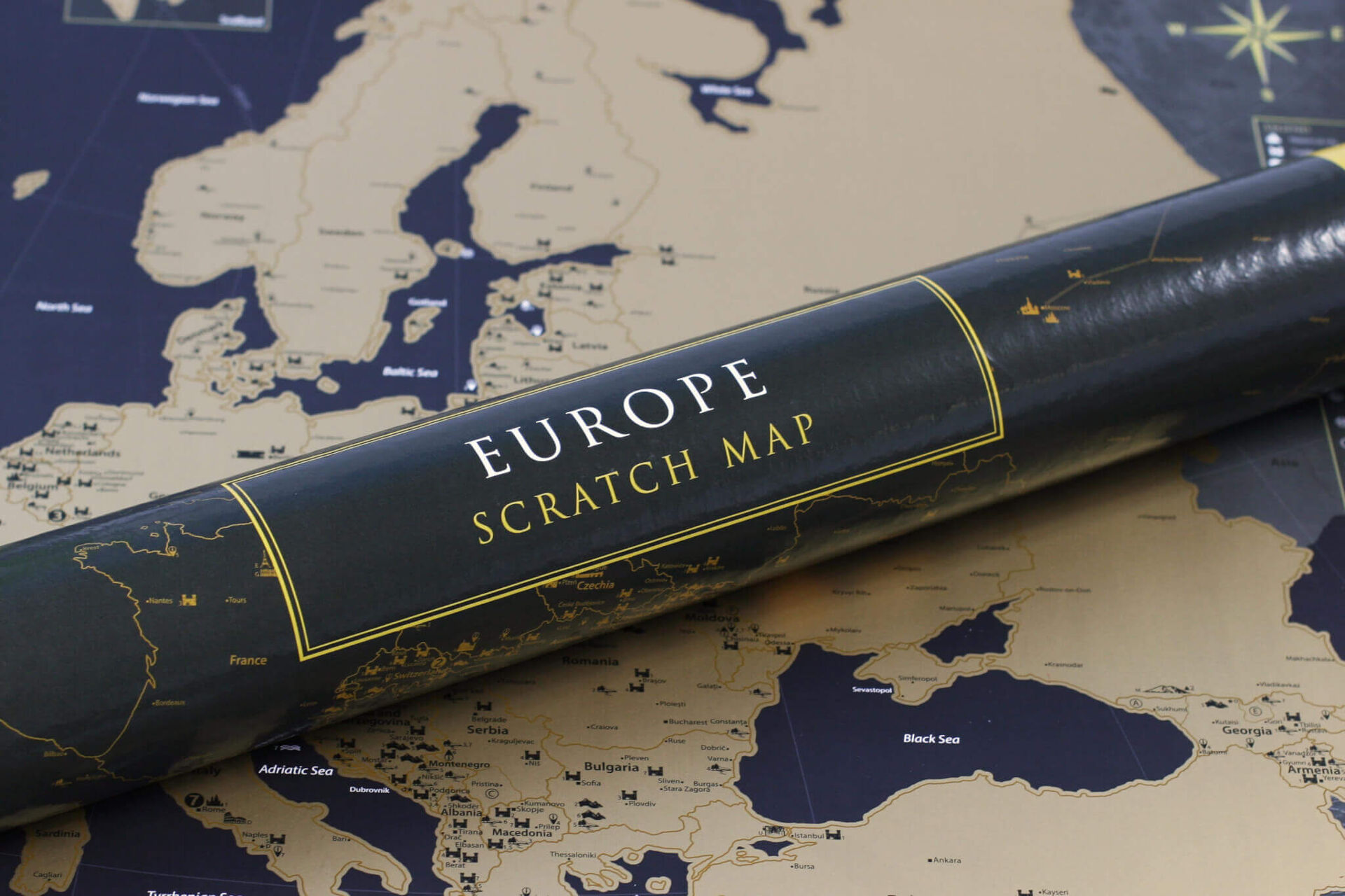 Stieracia mapa Európy