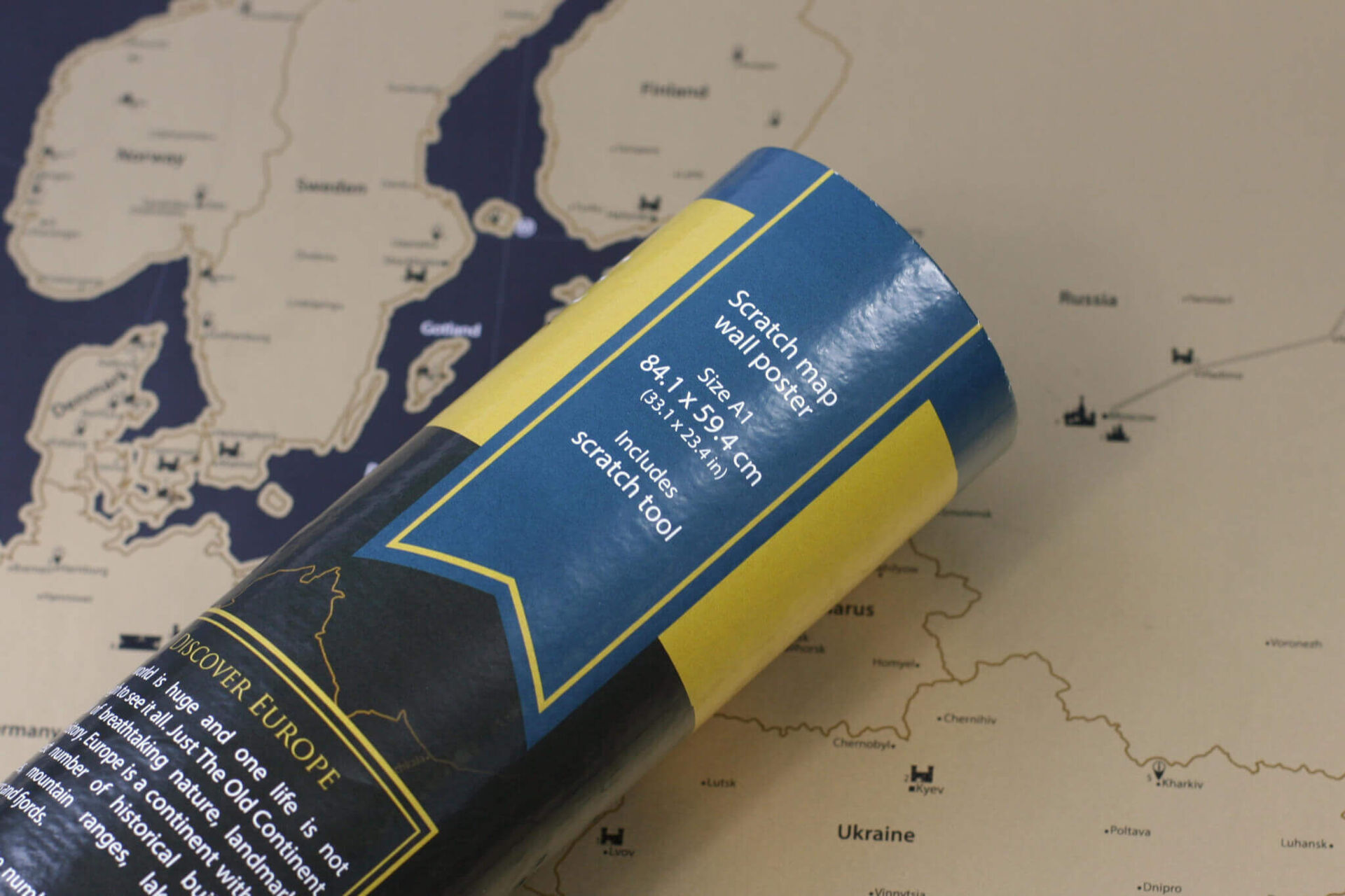 Stieracia mapa Európy