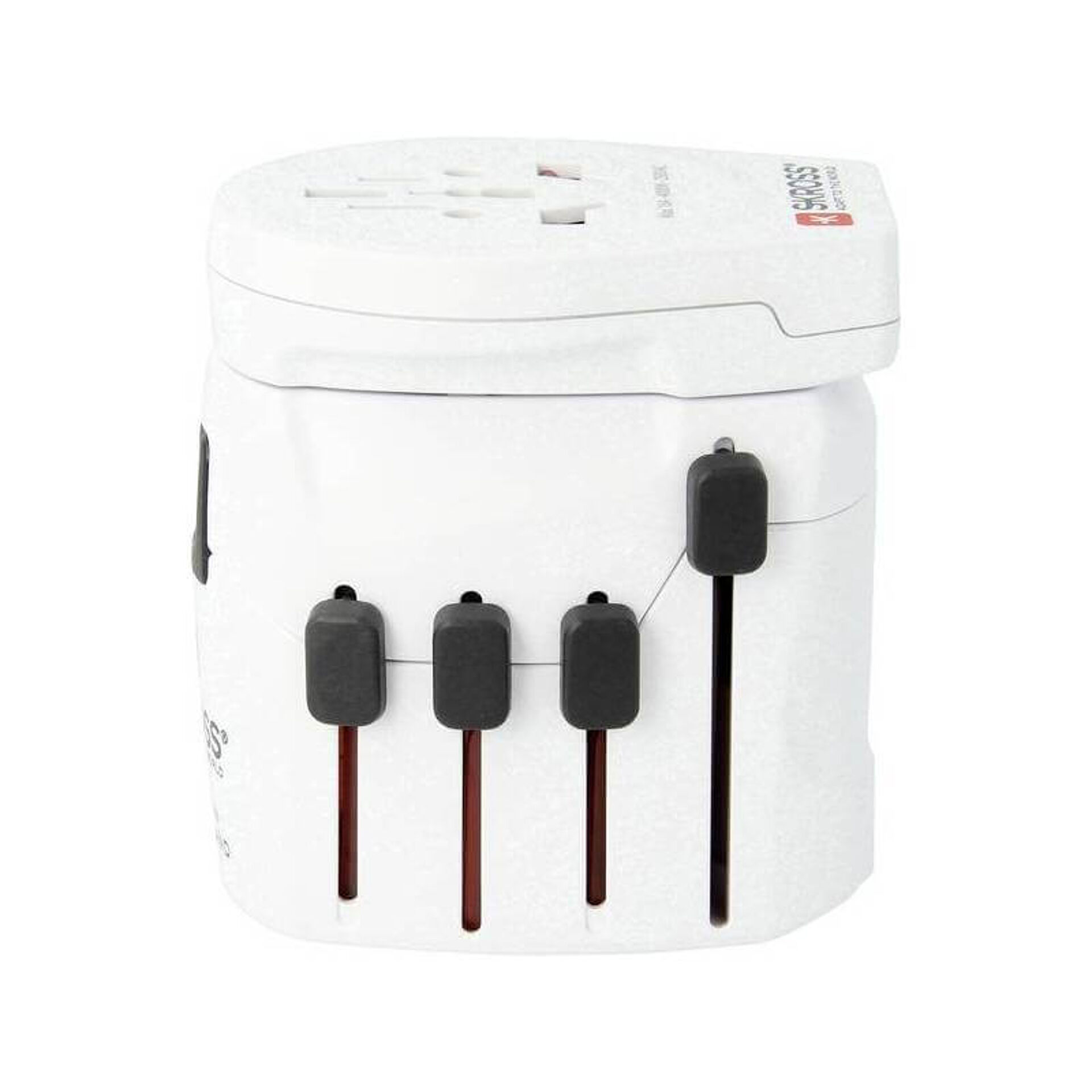 SKROSS World & USB, 6,3A max. Adattatore da viaggio