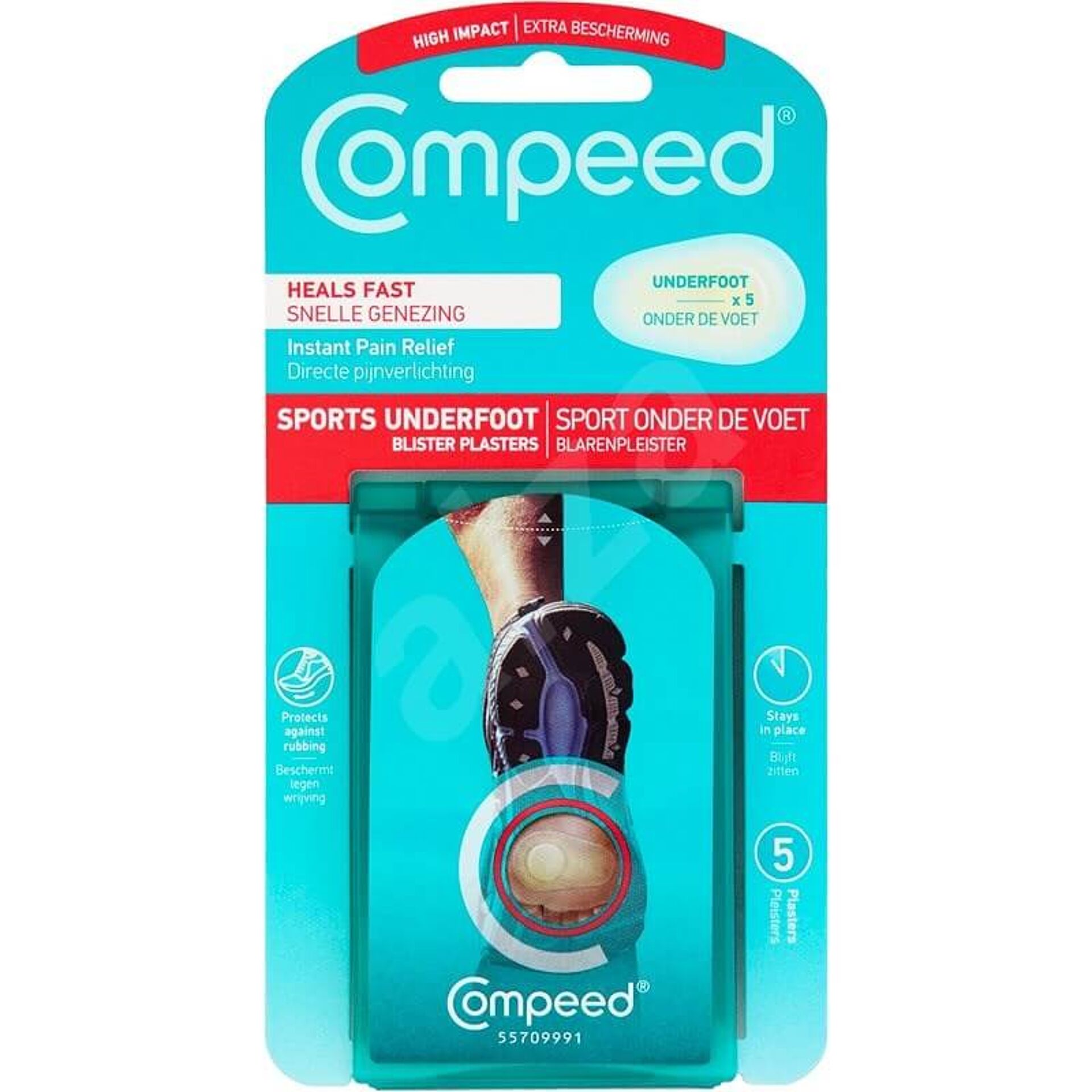 Compeed Sports Pansements pour ampoules sous le pied