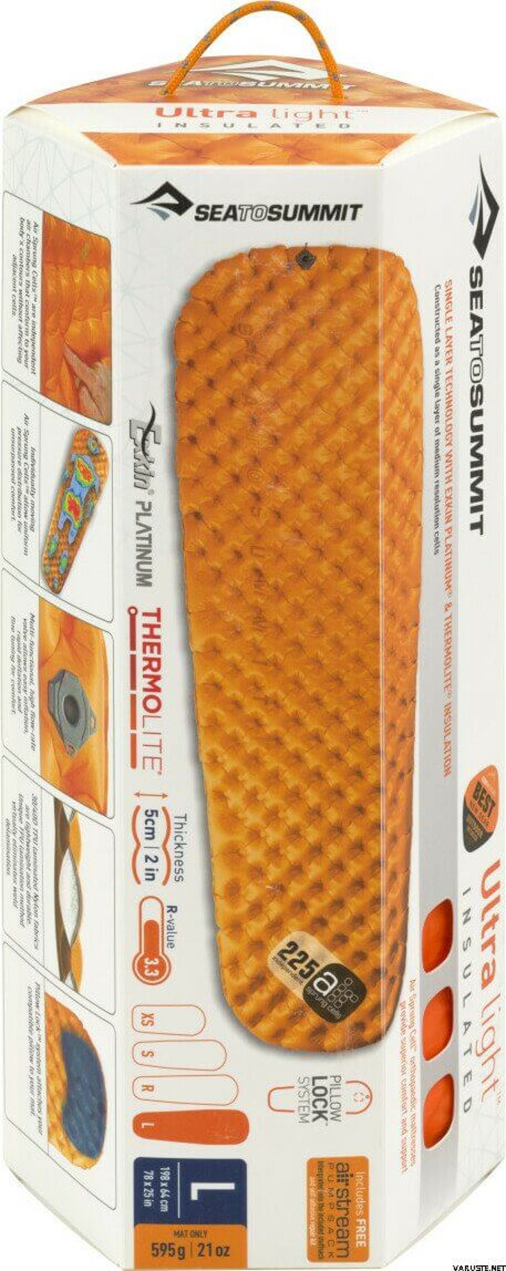 Sea To Summit Ultrakevyt eristetty ilmamatto