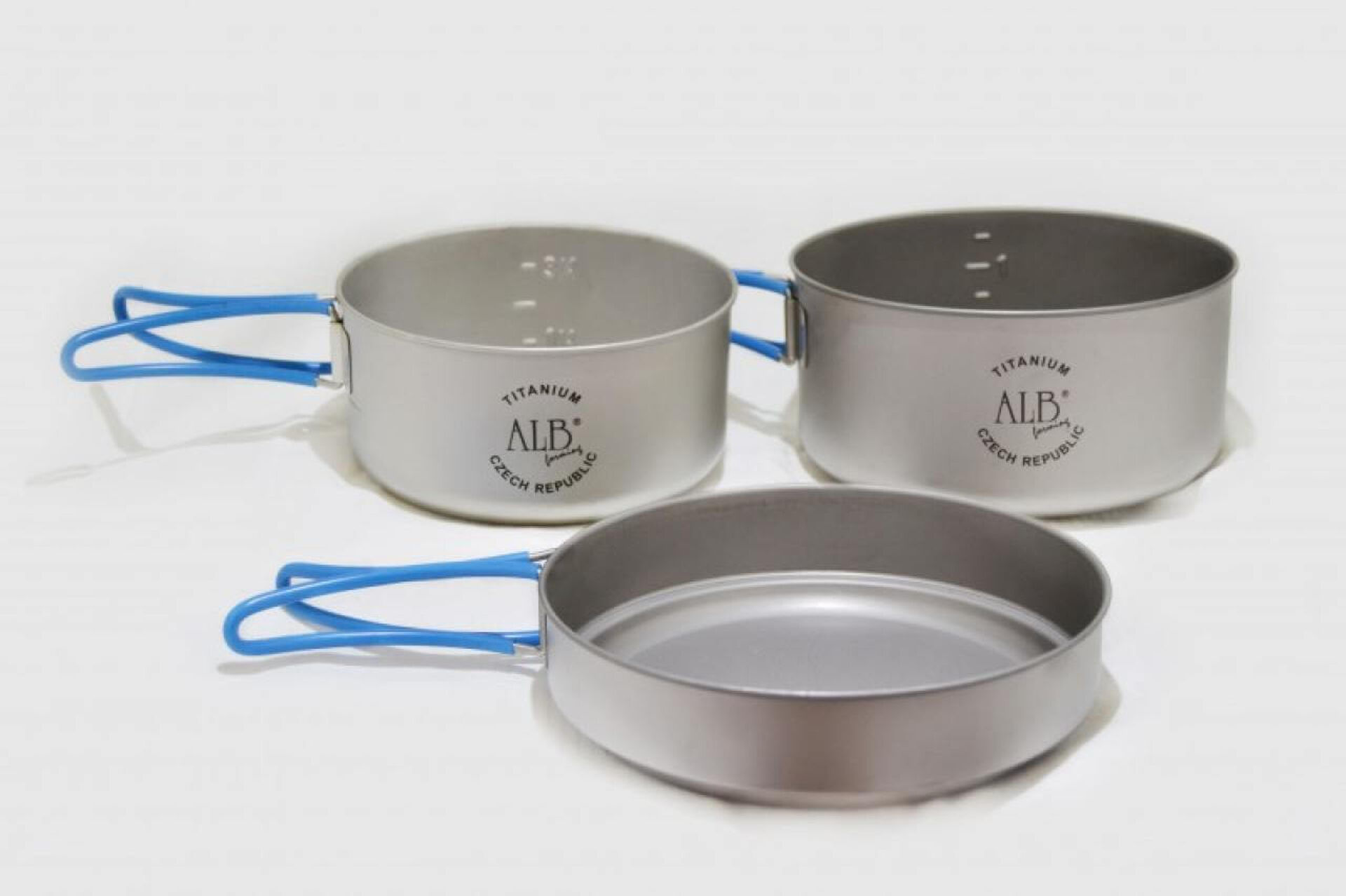 ALB TITAN BASIC Piccolo Set da campeggio in titanio