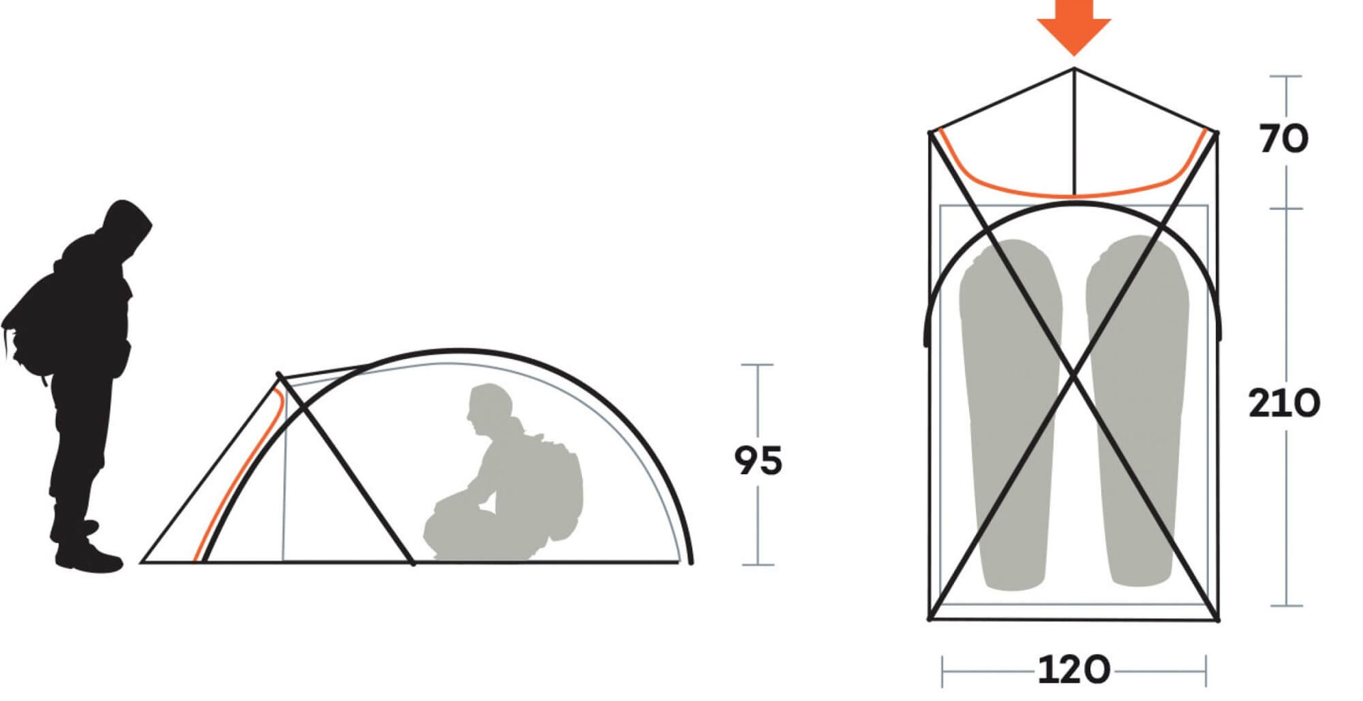 Σκηνή Ferrino Namika 2