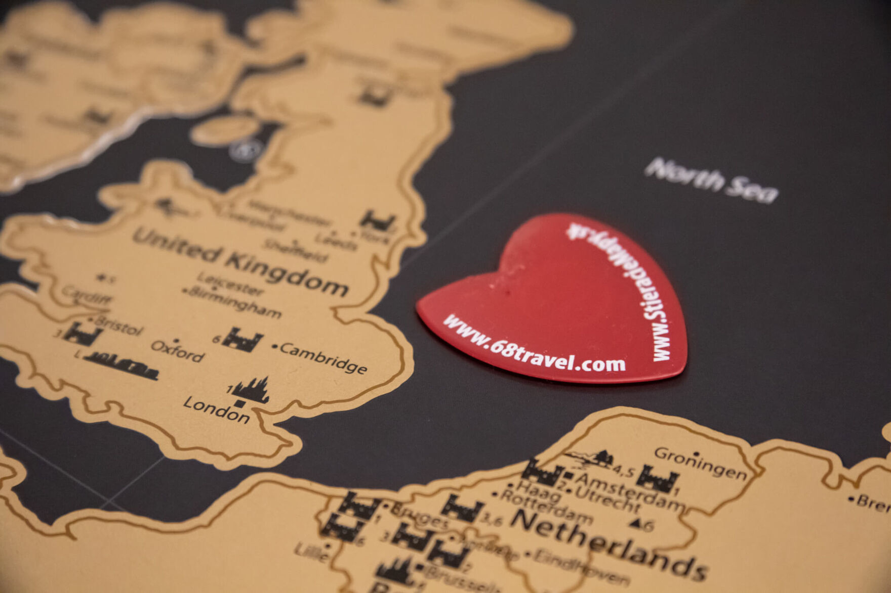 Scratch off Map of Europe 68travel