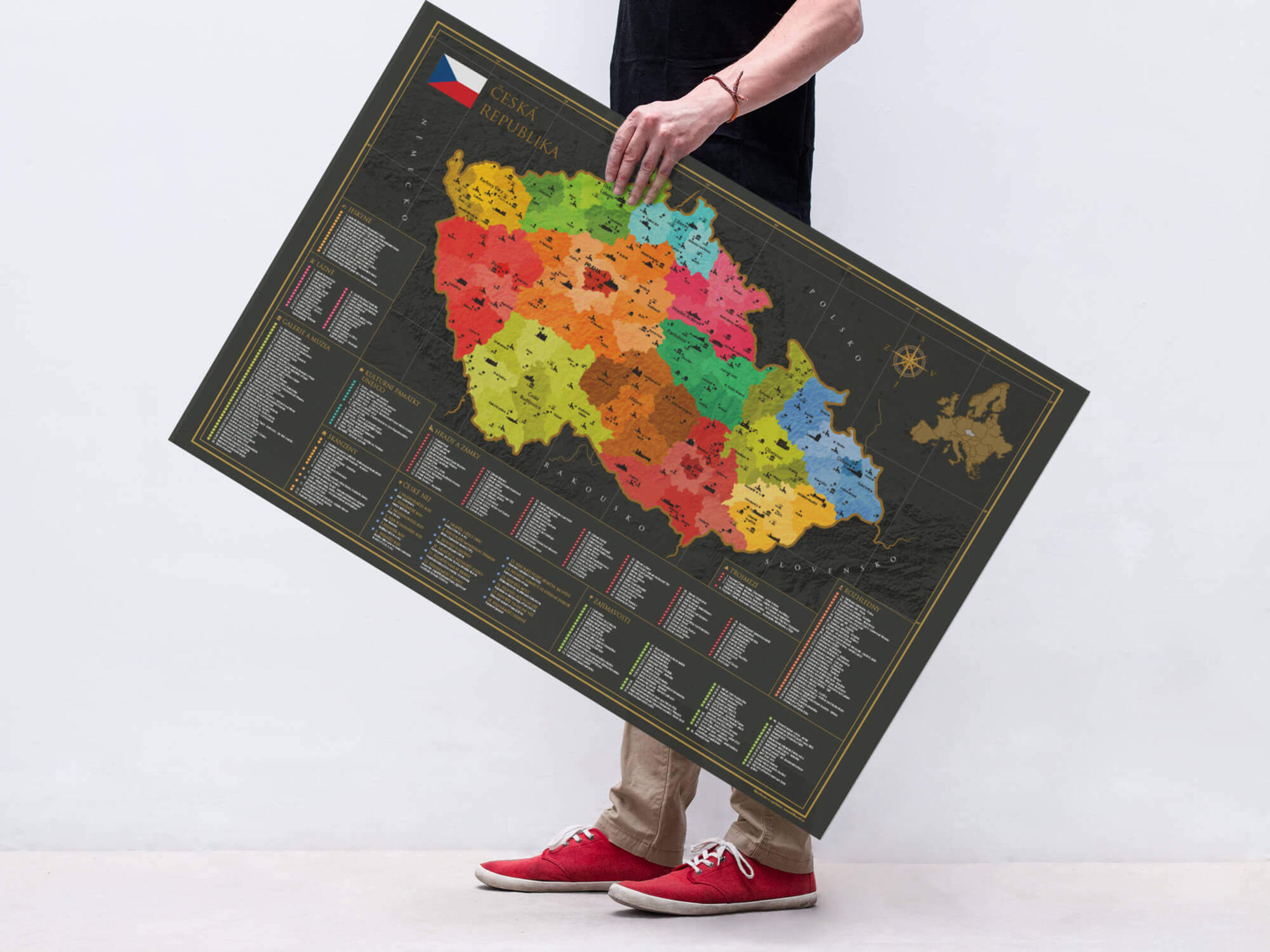 Stieracia mapa Česka