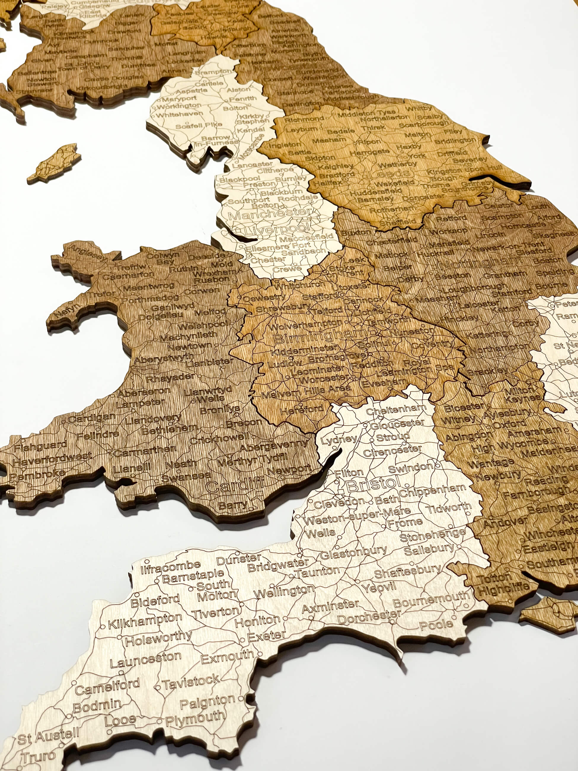 イギリスの木製地図 | 68travel