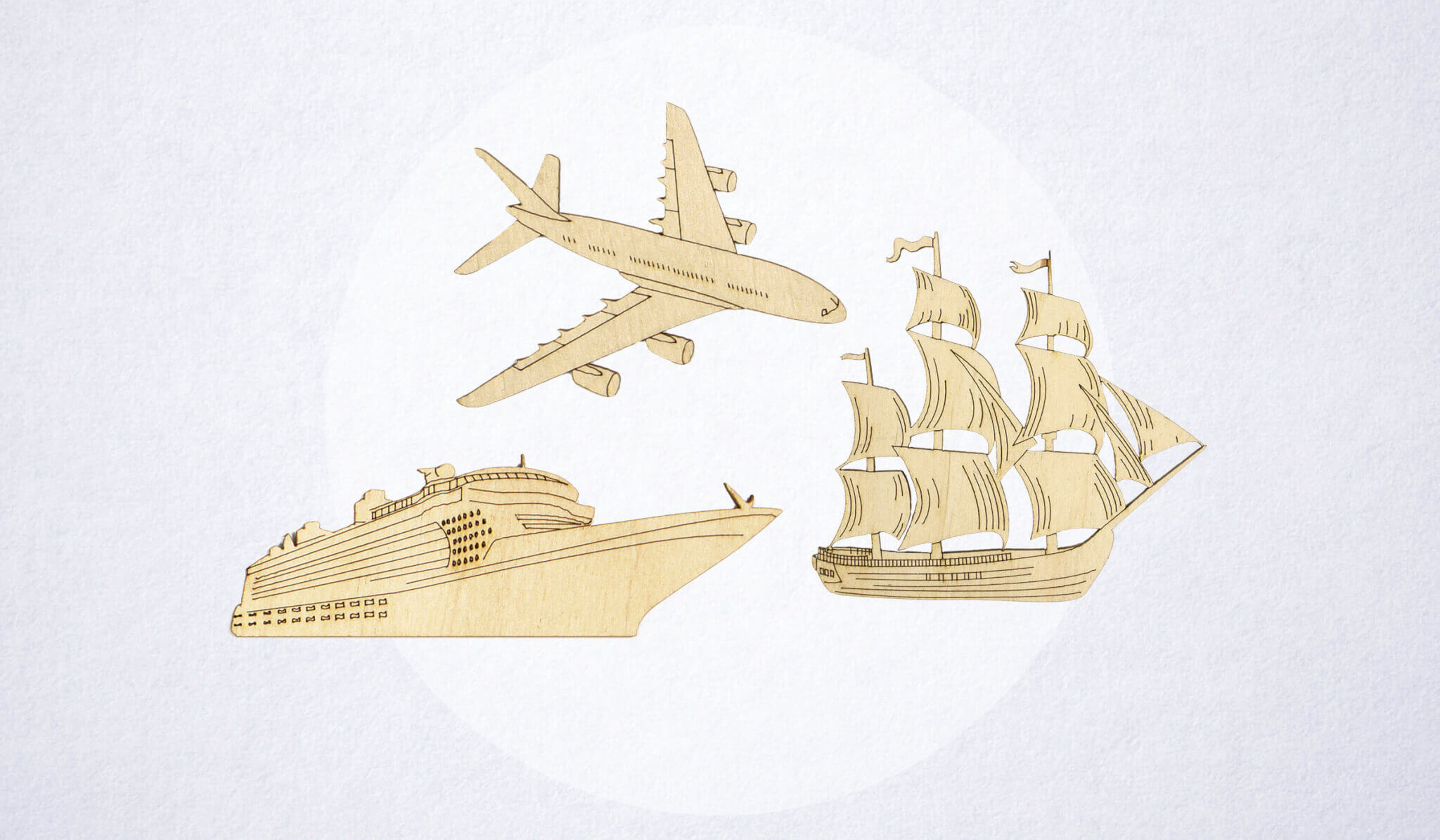 Dřevěné lodě, plachetnice a letadla