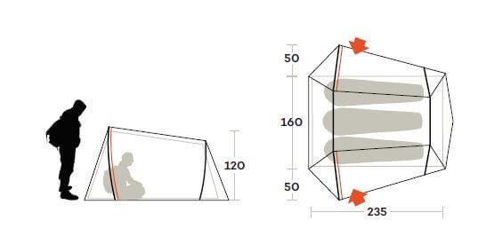 Ferrino Lightent 3 PRO Tent | 68travel