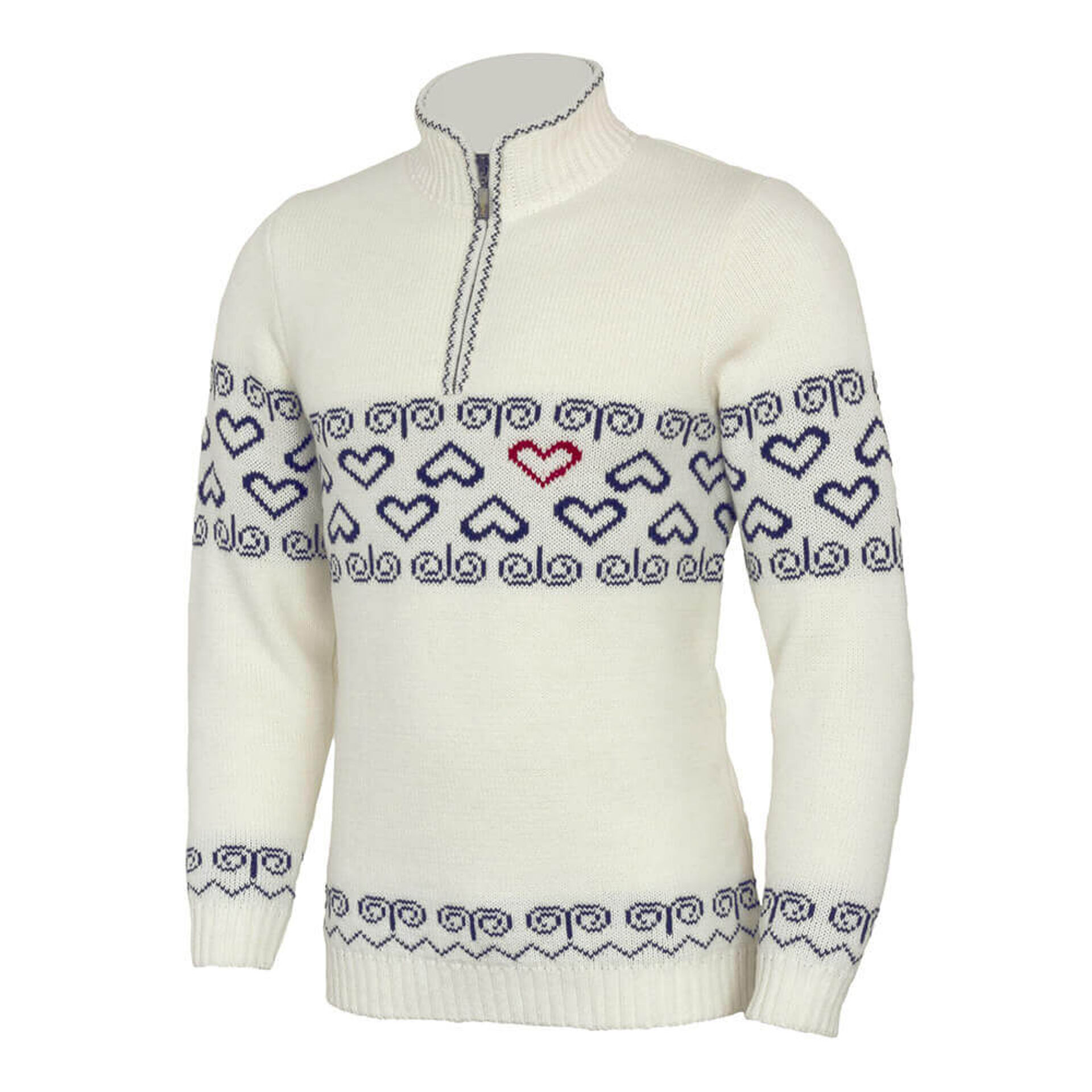 SportCool Herren Strickpullover mit Čičmany-Muster