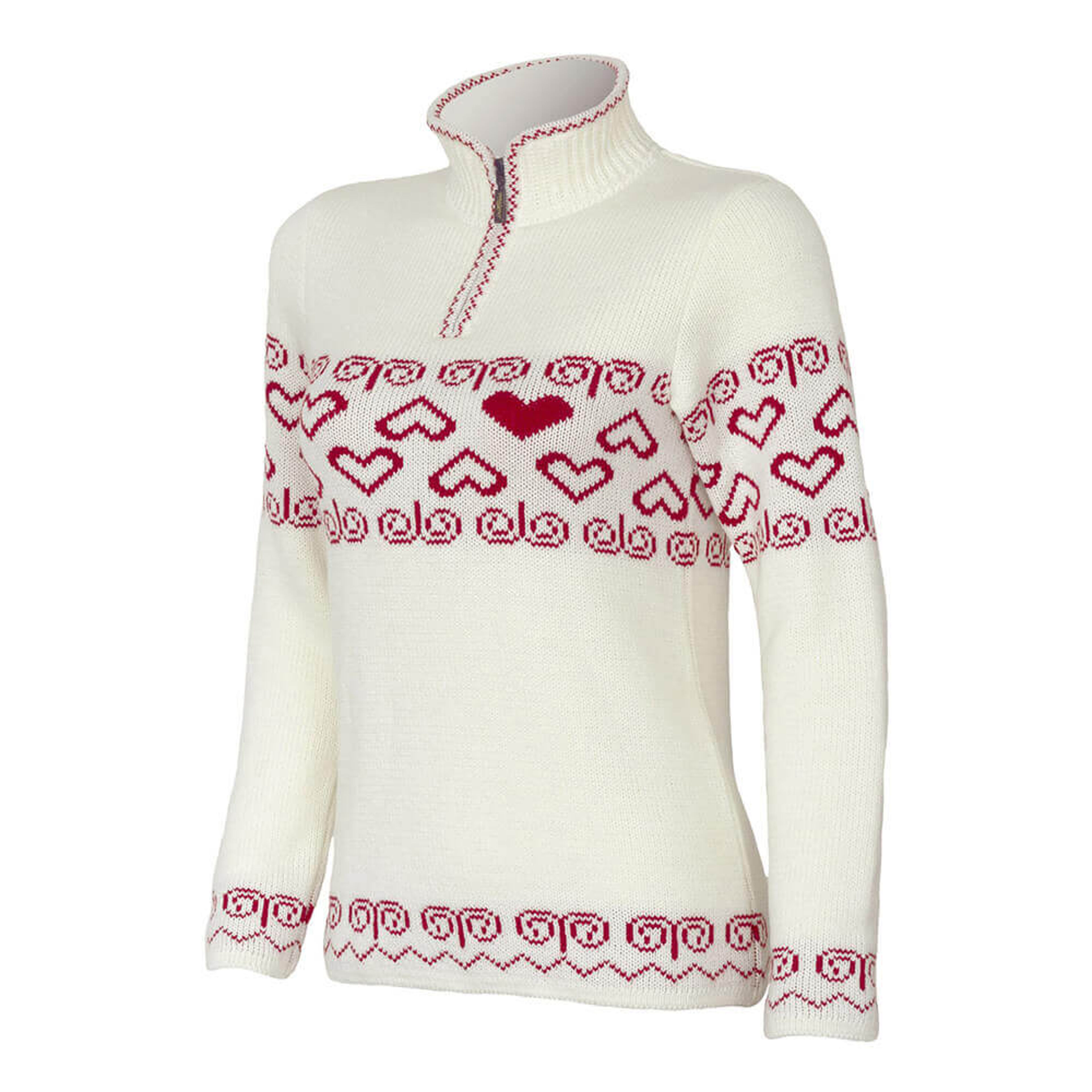 SportCool Women’s sweater with Čičmany pattern