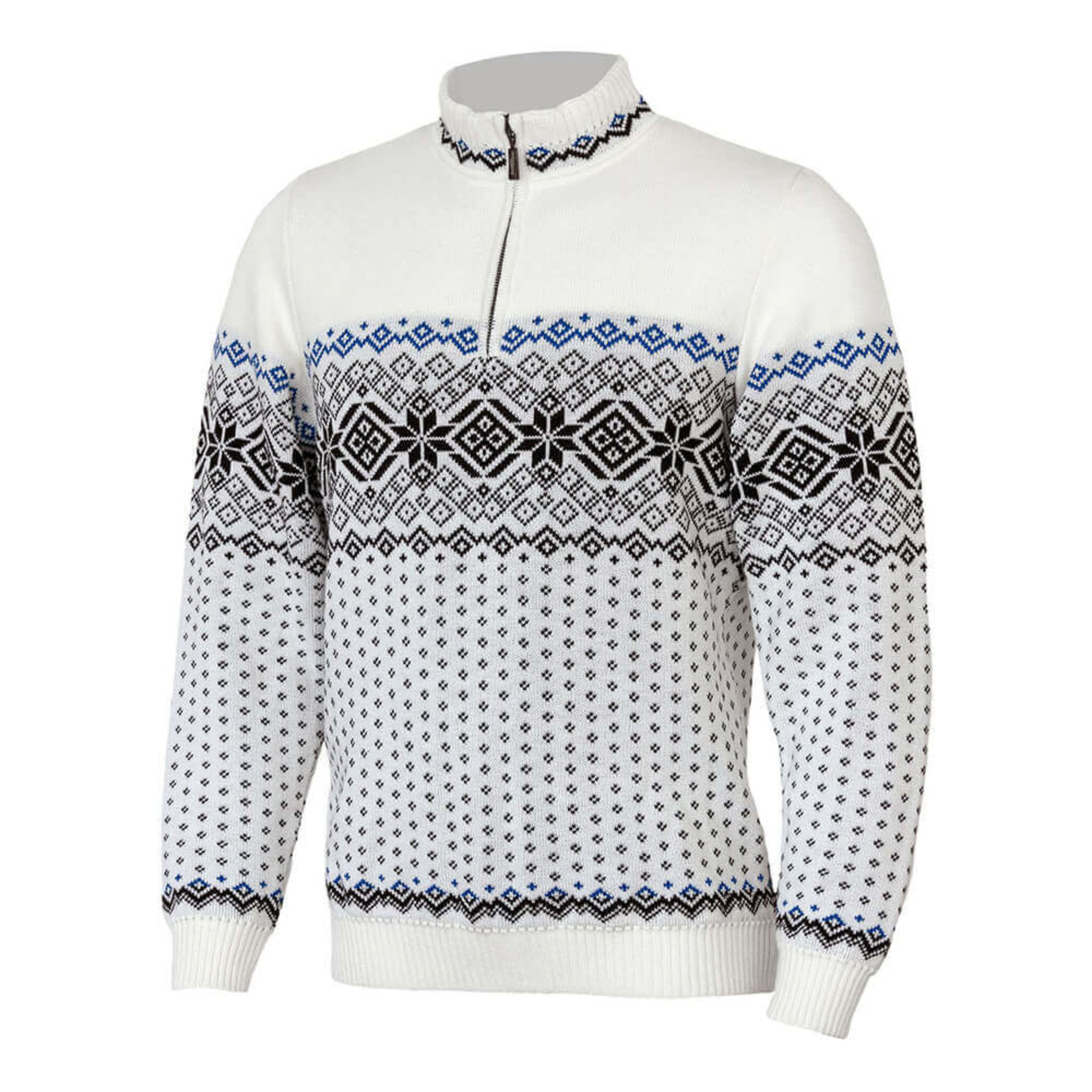 SportCool Pánsky sveter s jemným Nórskym vzorom (349)
