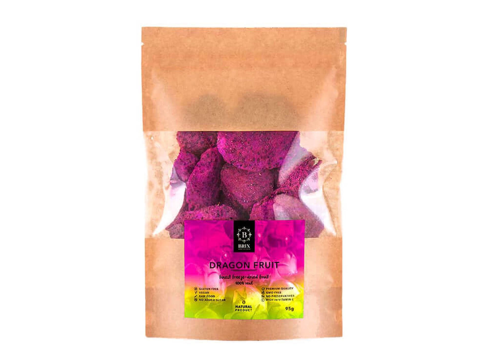 BRIX Freeze-dried pitahaya (Dragon Fruit)