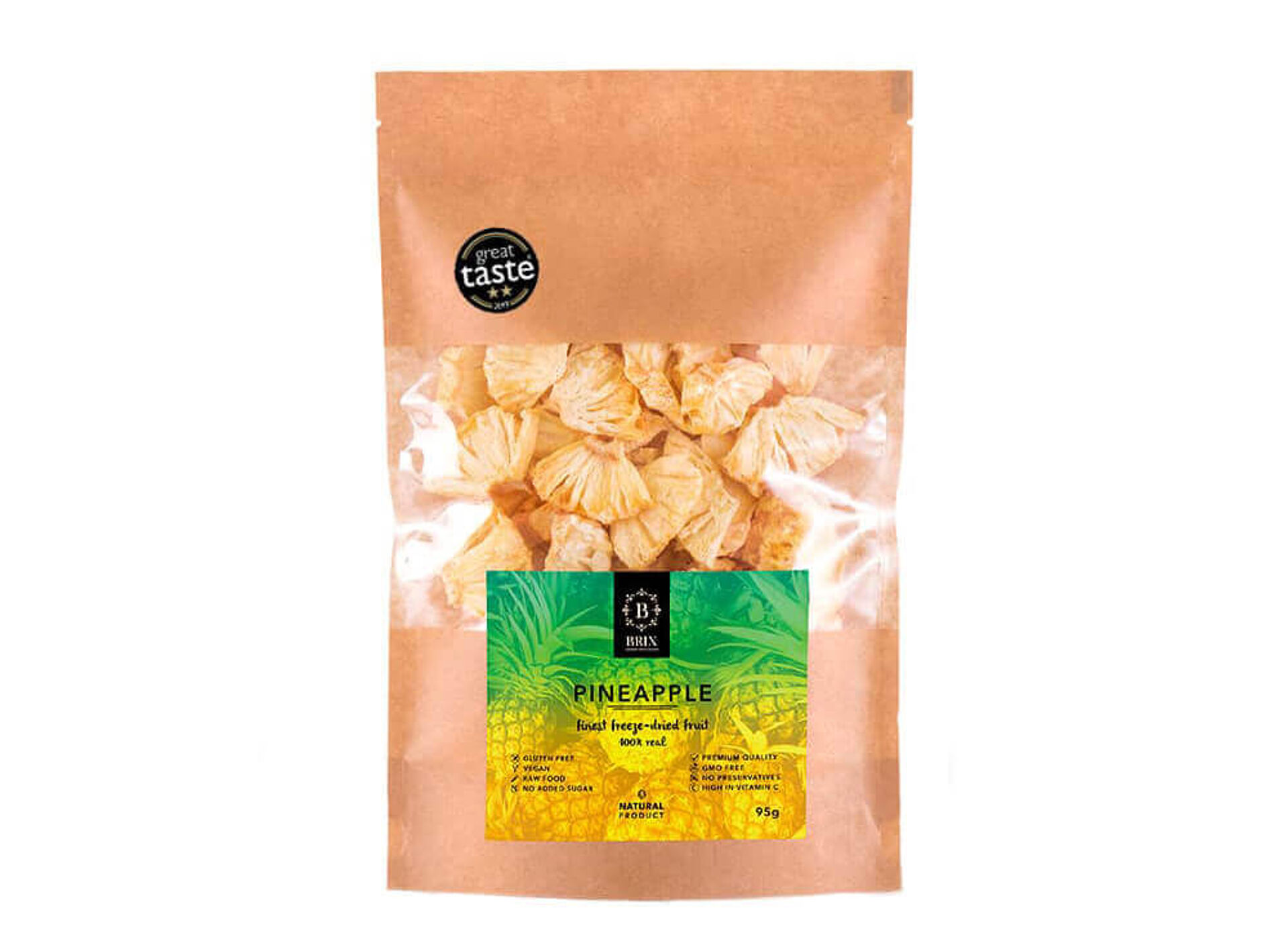 BRIX Exotic fruits - Freeze-dried pineapple