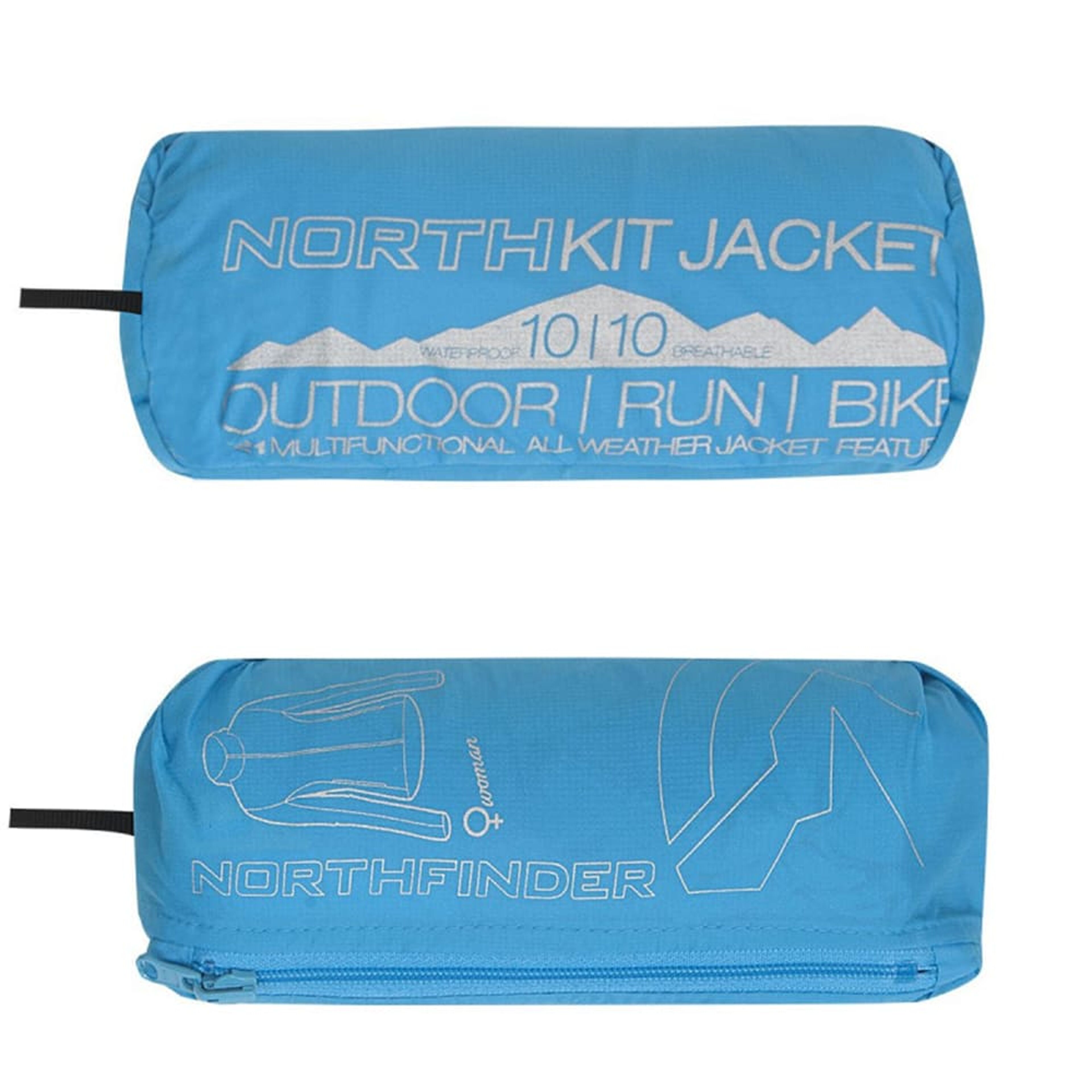 Northfinder Northkit Women's stowable multisport jacket