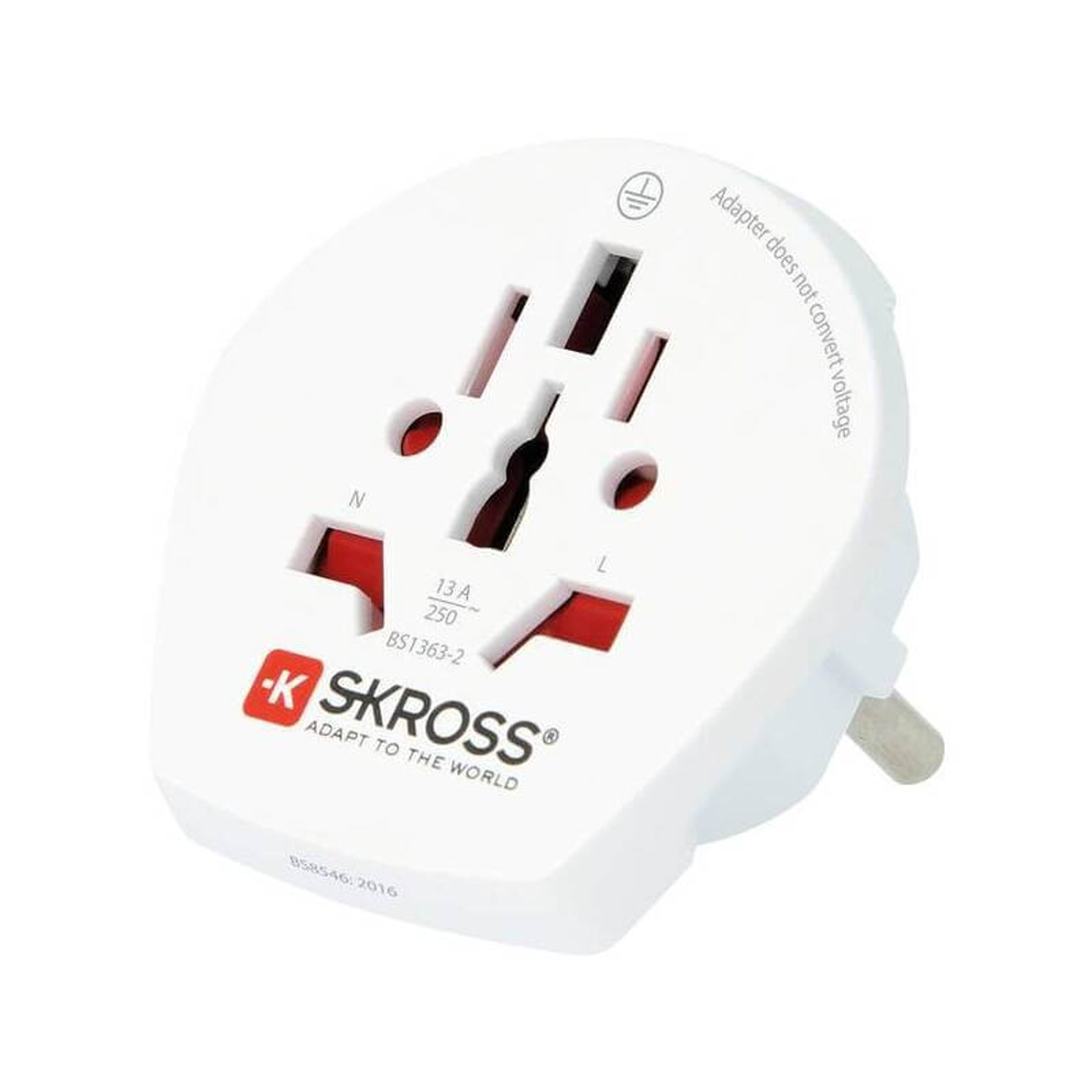 SKROSS travel adapter for foreigners in Europe