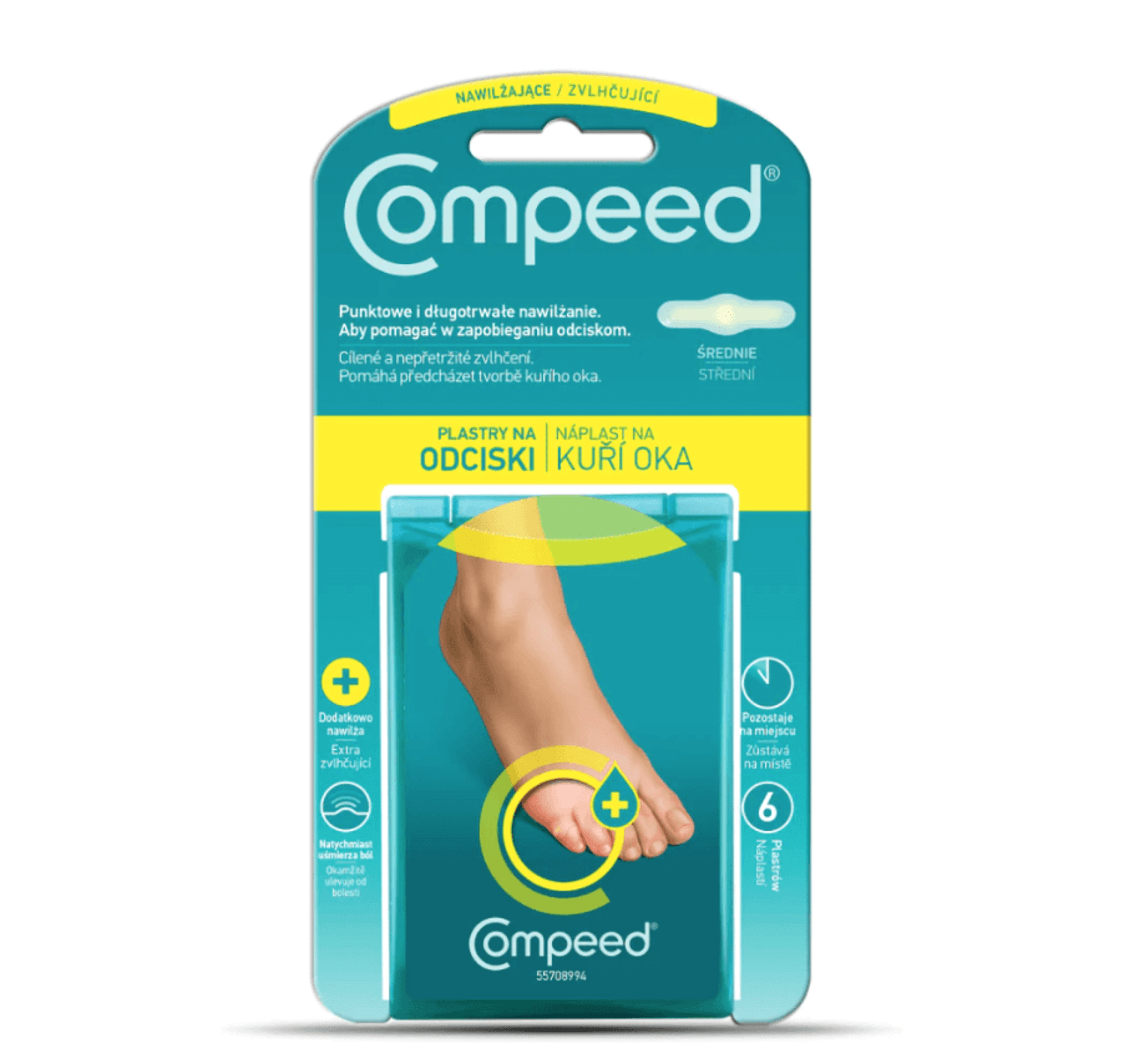 Compeed náplasti na kurie oká