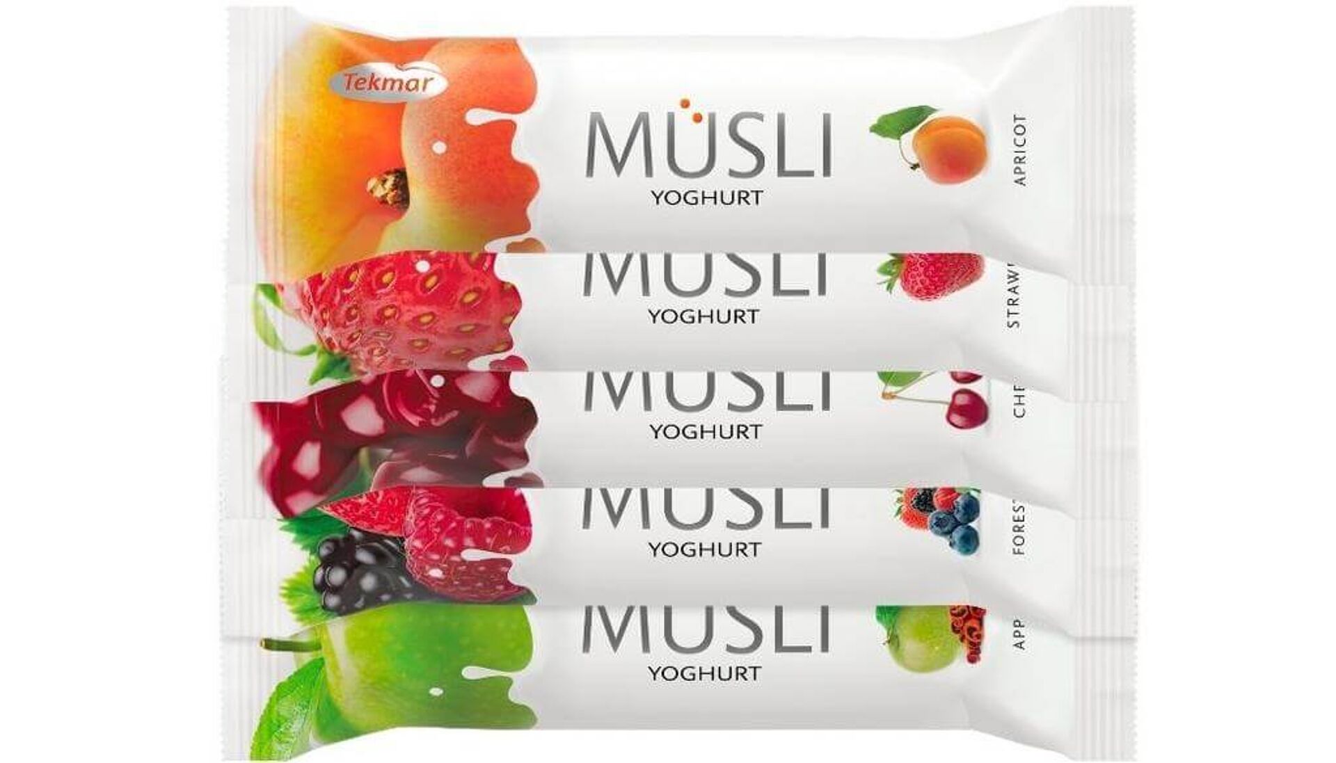 Tekmar Muesli bar v jogurtu