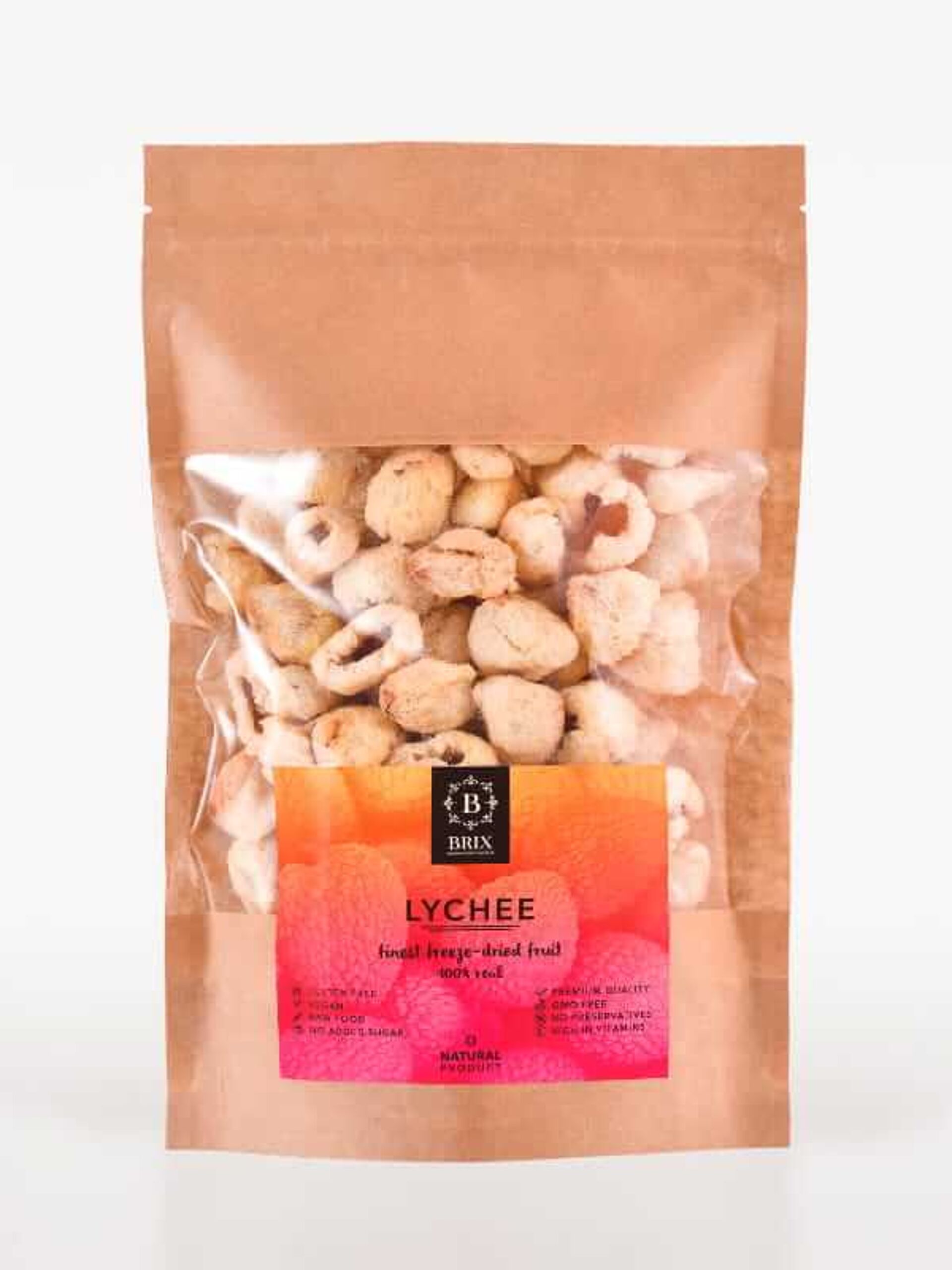 Brix Freeze-dried lychee