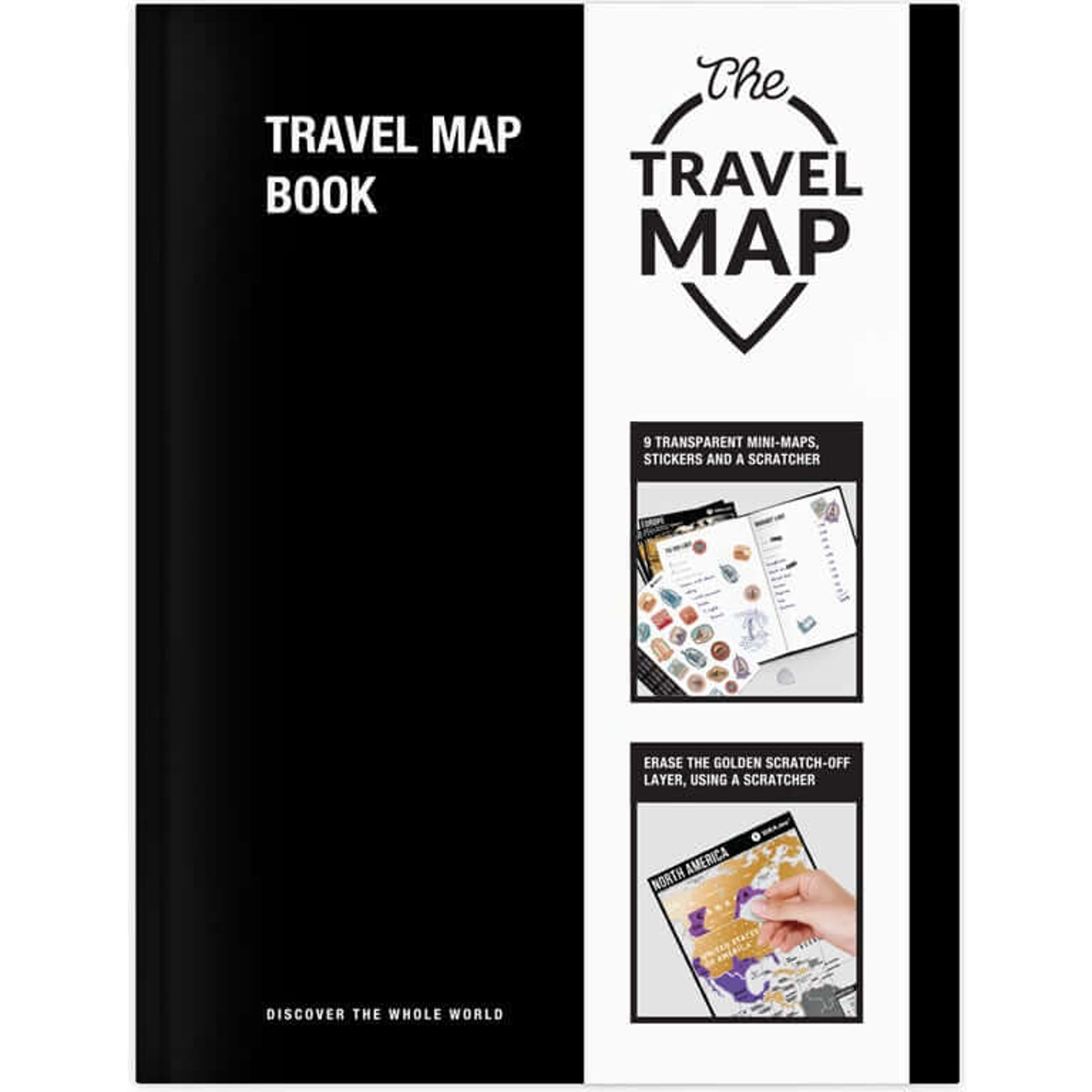 1DEA.ME Travel Map® Book Carnet de voyages